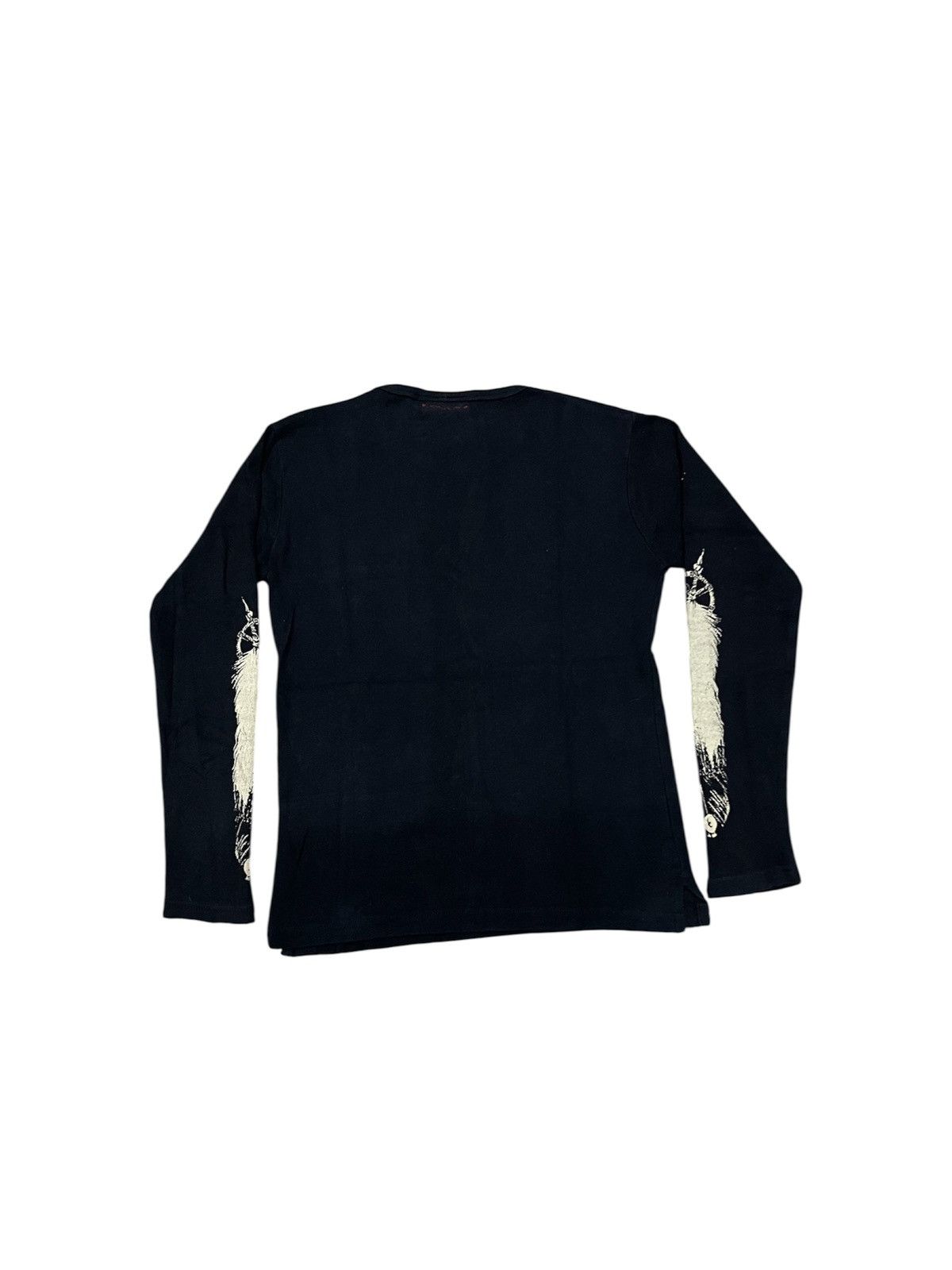 If Six Was Nine 90s INDIAN HERITAGE LONG SLEEVE TSHIRT RARE DESIGN Size M / US 6-8 / IT 42-44 - 2 Thumbnail