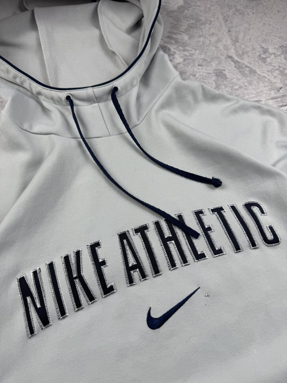Nike × Vintage NIKE VINTAGE CENTER LOGO OVERSIZE BOXY HOODIE Size US L / EU 52-54 / 3 - 4 Thumbnail
