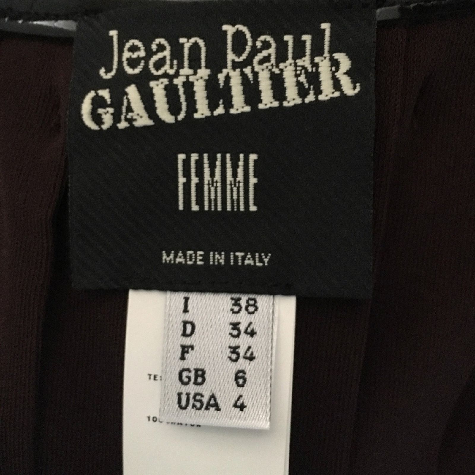 Jean Paul Gaultier NWT 90's Jean Paul Gaultier Brown, Black kilt skirt Size 4 Size 27" / US 4 / IT 40 - 3 Thumbnail