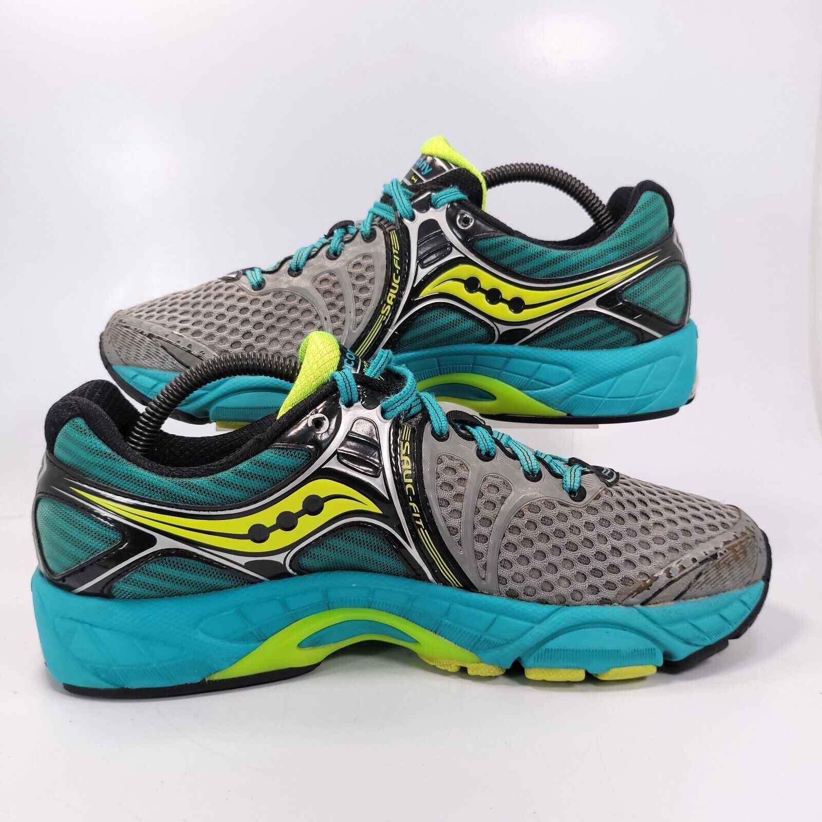 Saucony Saucony Triumph 11 Shoe Womens Size 10 S10223-4 Gray Green Size US 10 / IT 40 - 6 Thumbnail