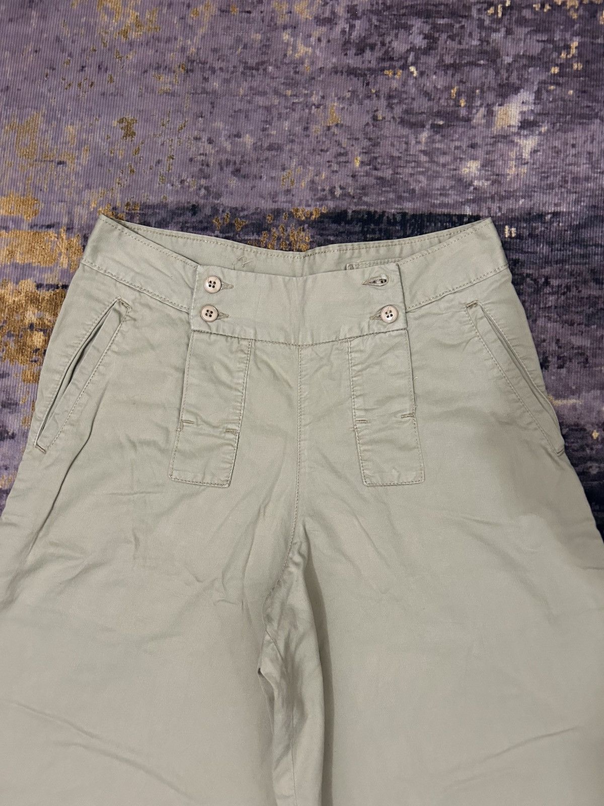 Zucca zucca travail open button front rise shortpans Size US 29 - 5 Thumbnail