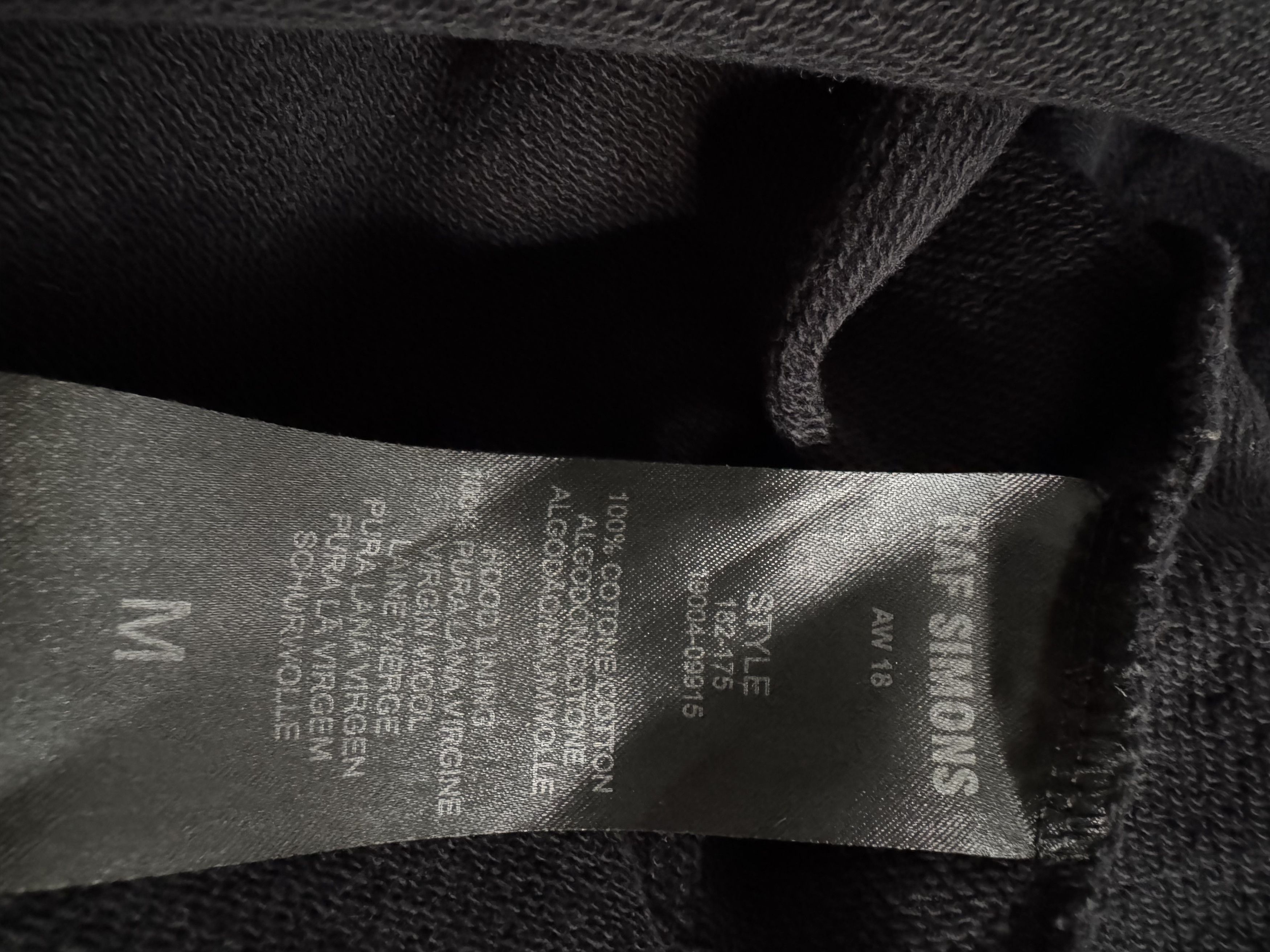 Raf Simons AW16 Oversized Houndstooth Hoodie Size US M / EU 48-50 / 2 - 8 Thumbnail