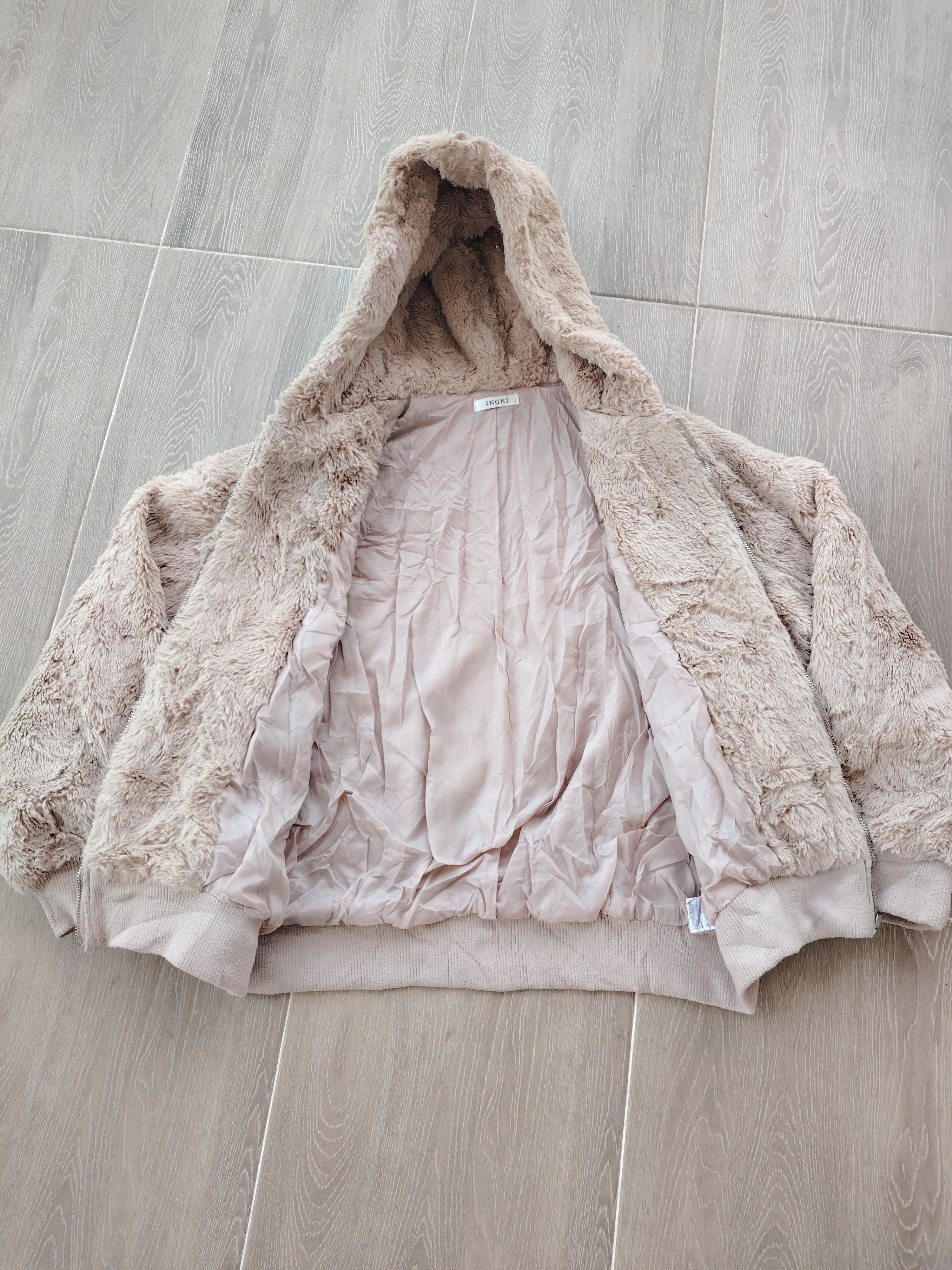 Beauty Beast × If Six Was Nine × Yohji Yamamoto VINTAGE CROPPED WINTER FAUX FUR JACKET Y'S OPIUM STYLE Size M / US 6-8 / IT 42-44 - 4 Thumbnail
