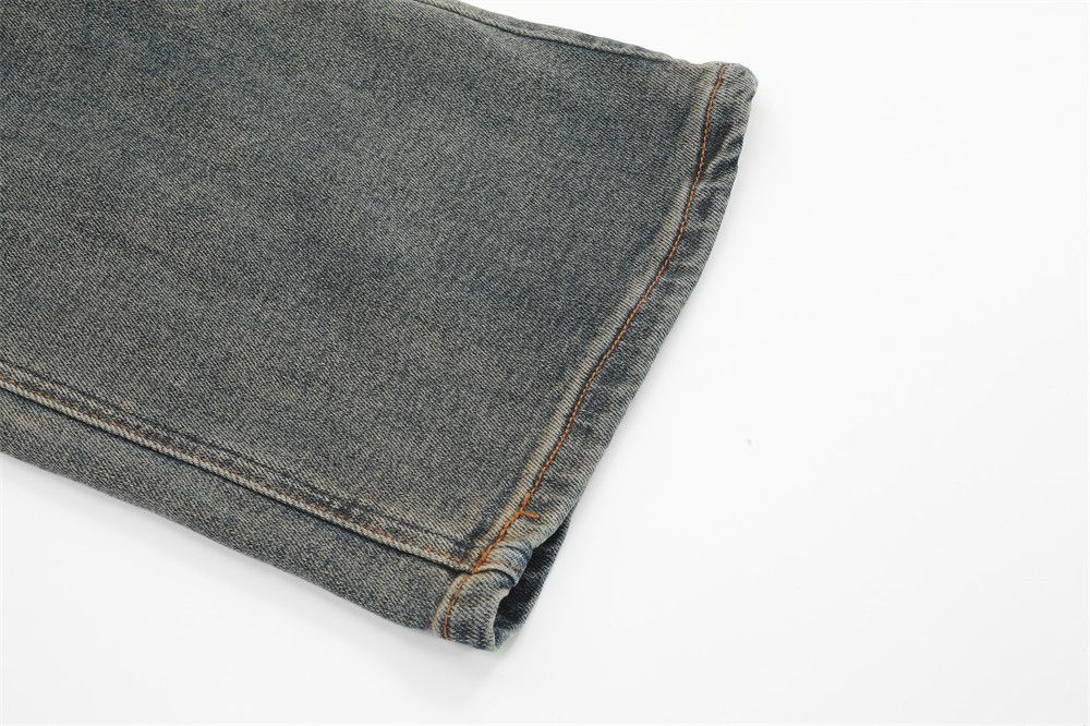 Japanese Brand × Jean High street retro washed distressed flared jeans for men Size US 32 / EU 48 - 6 Thumbnail