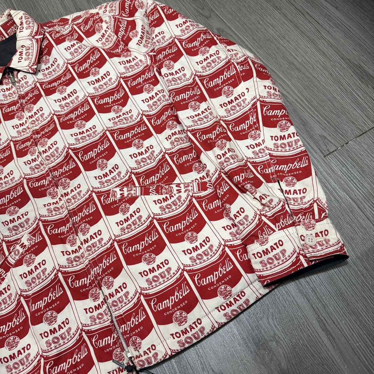 Andy Warhol × Hysteric Glamour Hysteric Glamour x Andy Warhol Campbells Reversible Jacket Size US M / EU 48-50 / 2 - 3 Thumbnail