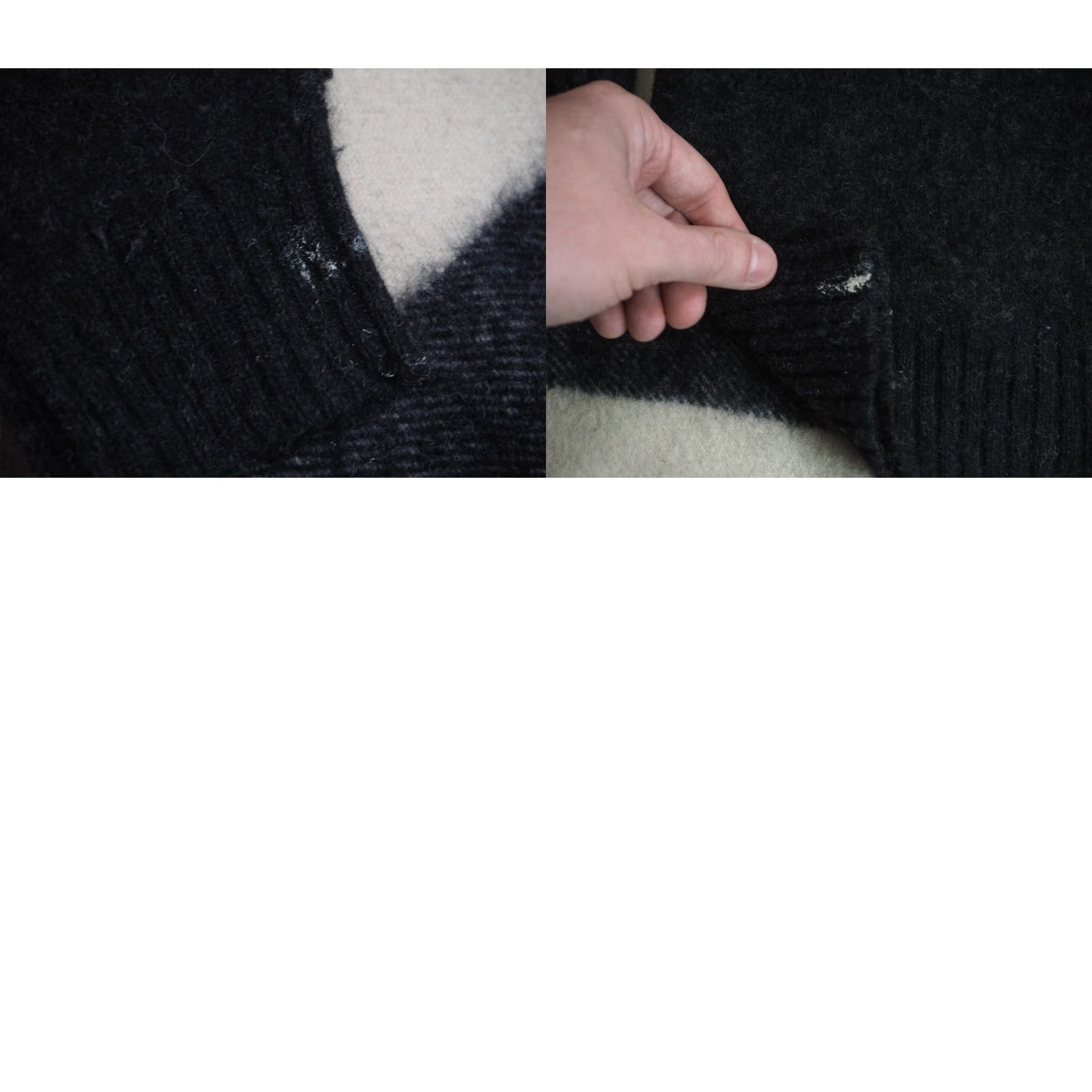 Pendleton VTG Pendleton 100% Shetland Wool Leather Dark Gray 1/4 Zip Pullover Sweater L Mens Wool Pullover, Gray, 1990s, 1/4 Zip, Regular, Long Sleeve, Casual Size US L / EU 52-54 / 3 - 8 Thumbnail
