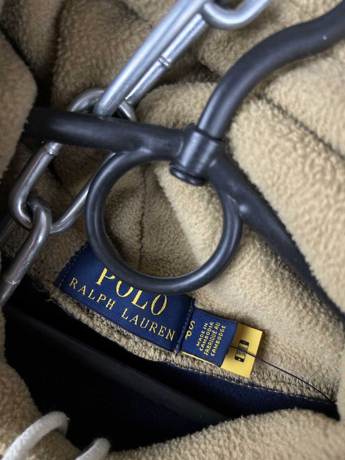 Polo Ralph Lauren Mens Vintage Polo Ralph Lauren collab polar fleece hoodie Size US S / EU 44-46 / 1 - 7 Thumbnail