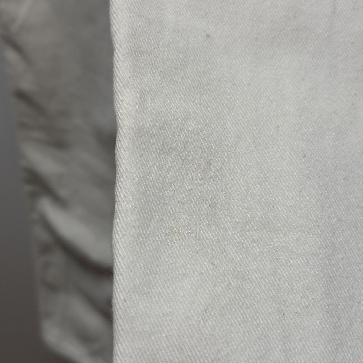 Vintage Wrangler White Denim Jeans Straight Fit ERD Grunge RRL Size 26" / US 2 / IT 38 - 10 Thumbnail