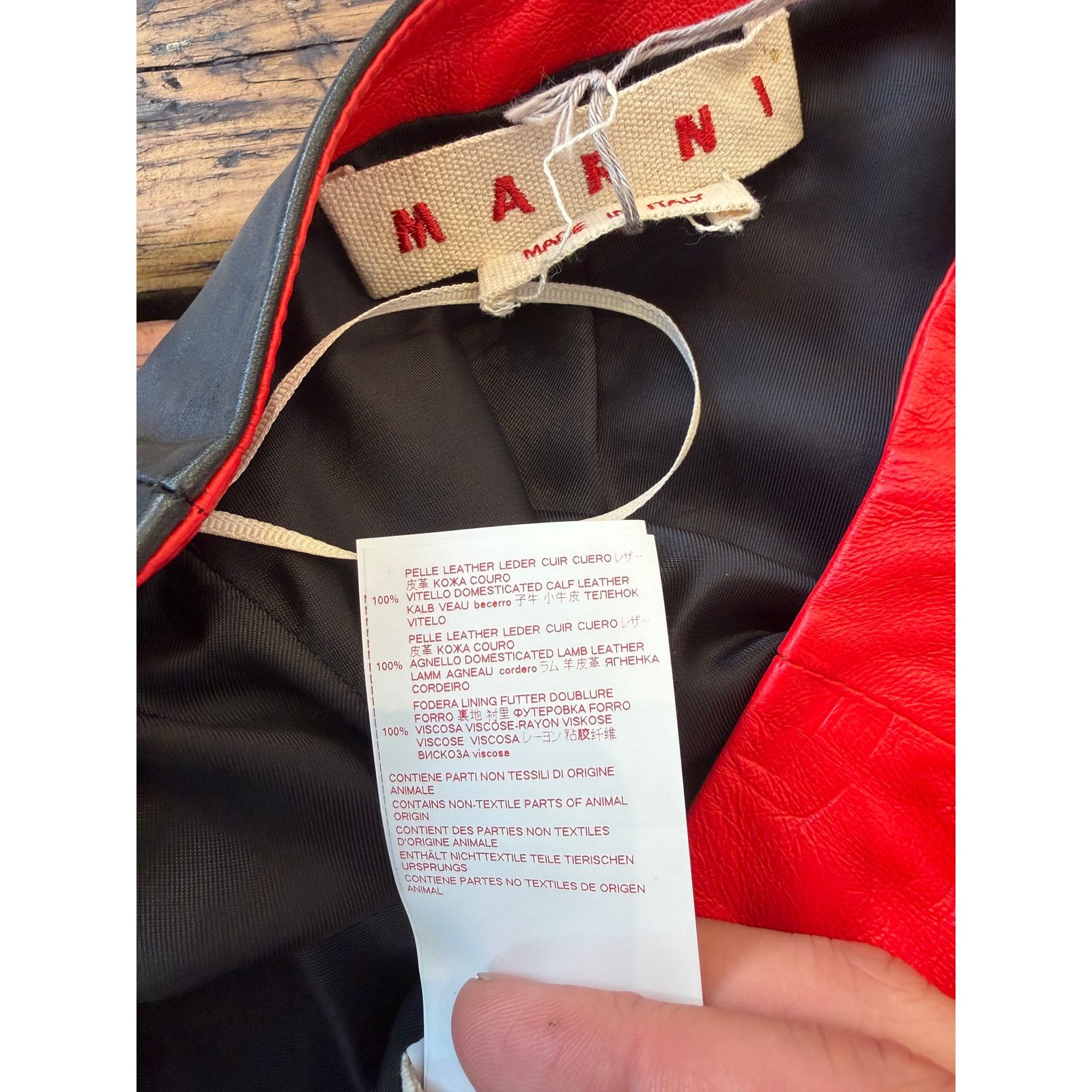 Marni Marni Leather Skirt Size 26" / US 2 / IT 38 - 7 Thumbnail