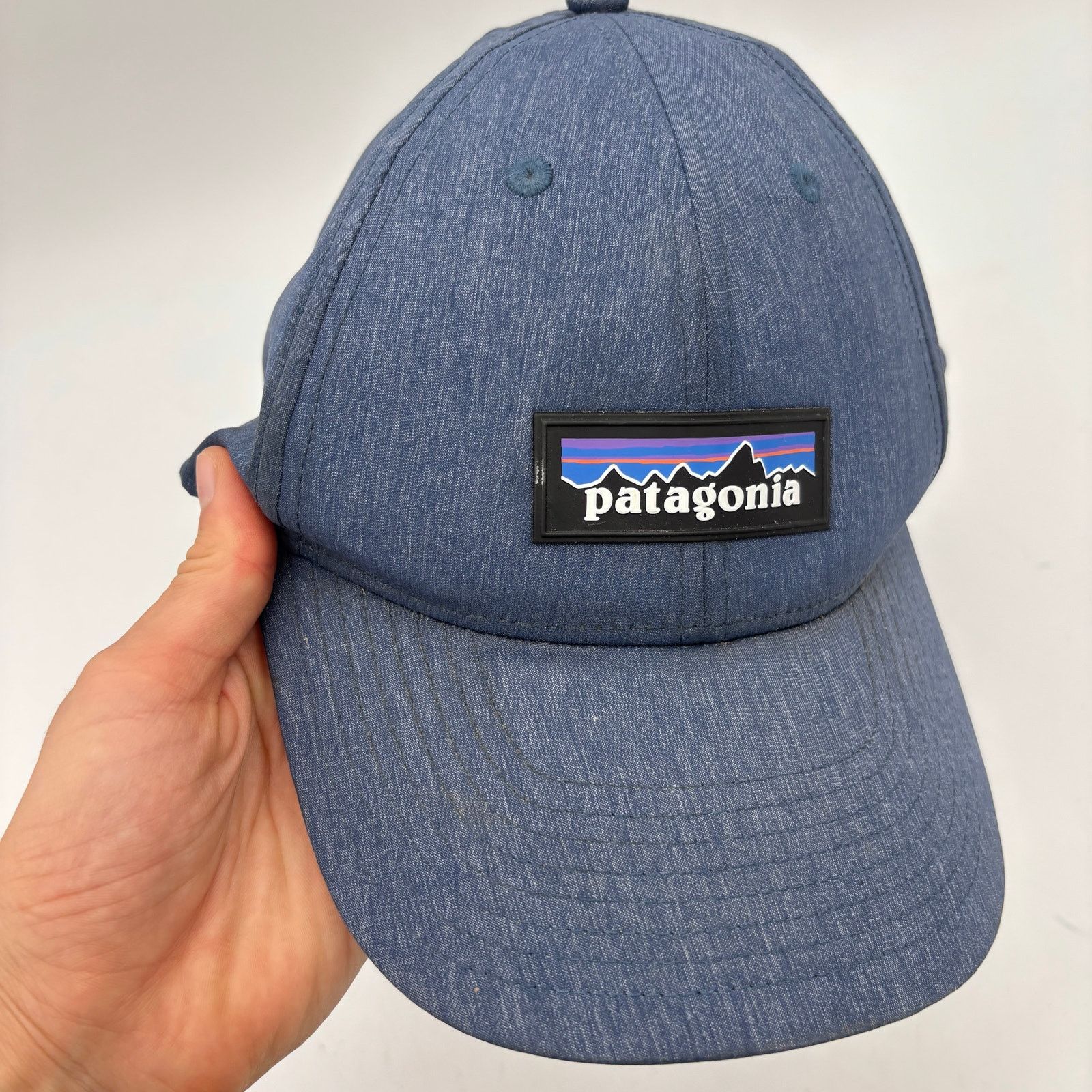 Patagonia Patagonia Snapback Baseball Cap P-6 Logo Adjustable Hike Size ONE SIZE - 11 Thumbnail