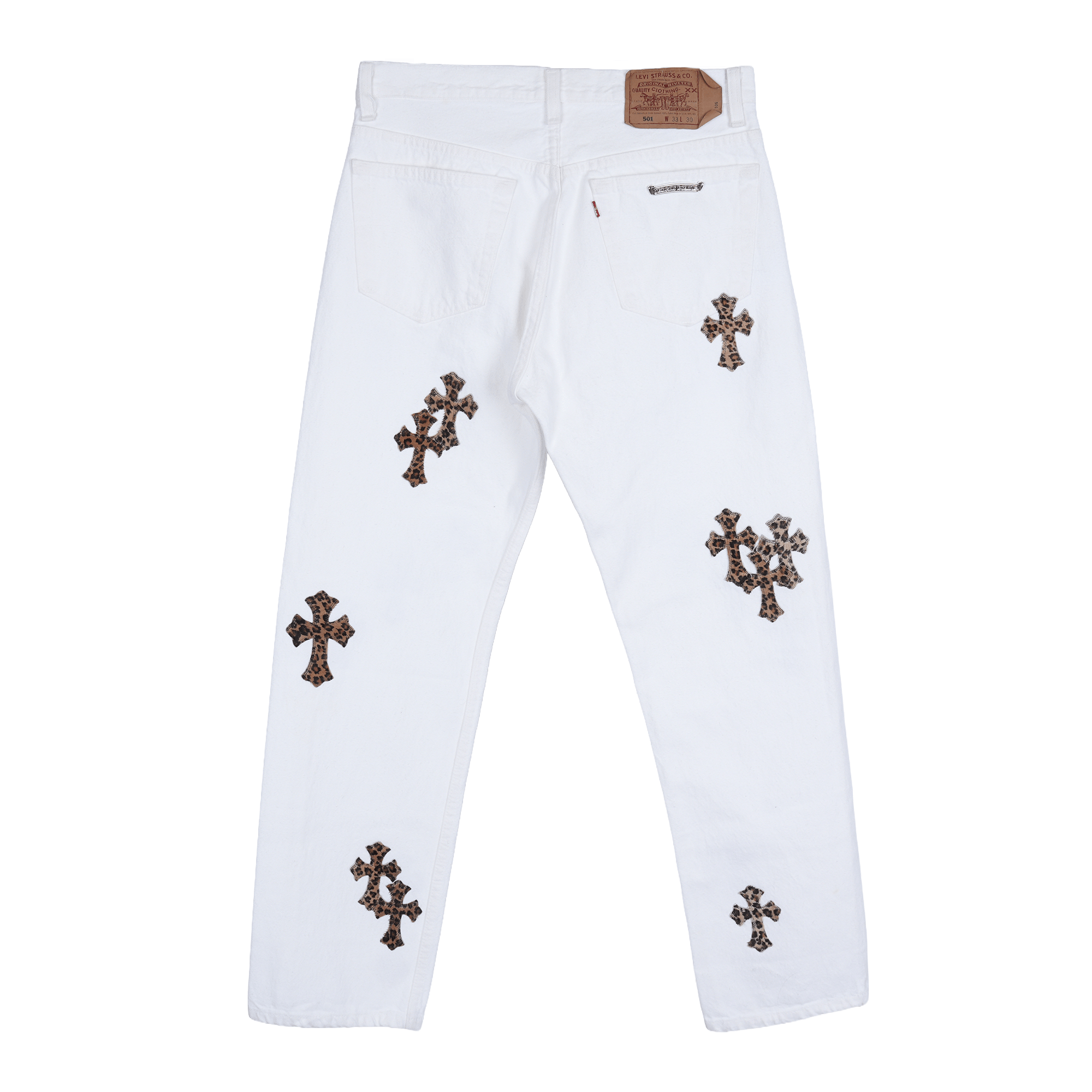 Chrome Hearts CHROME HEARTS CHEETAH PATCH LEVIS Size US 30 / EU 46 - 2 Thumbnail