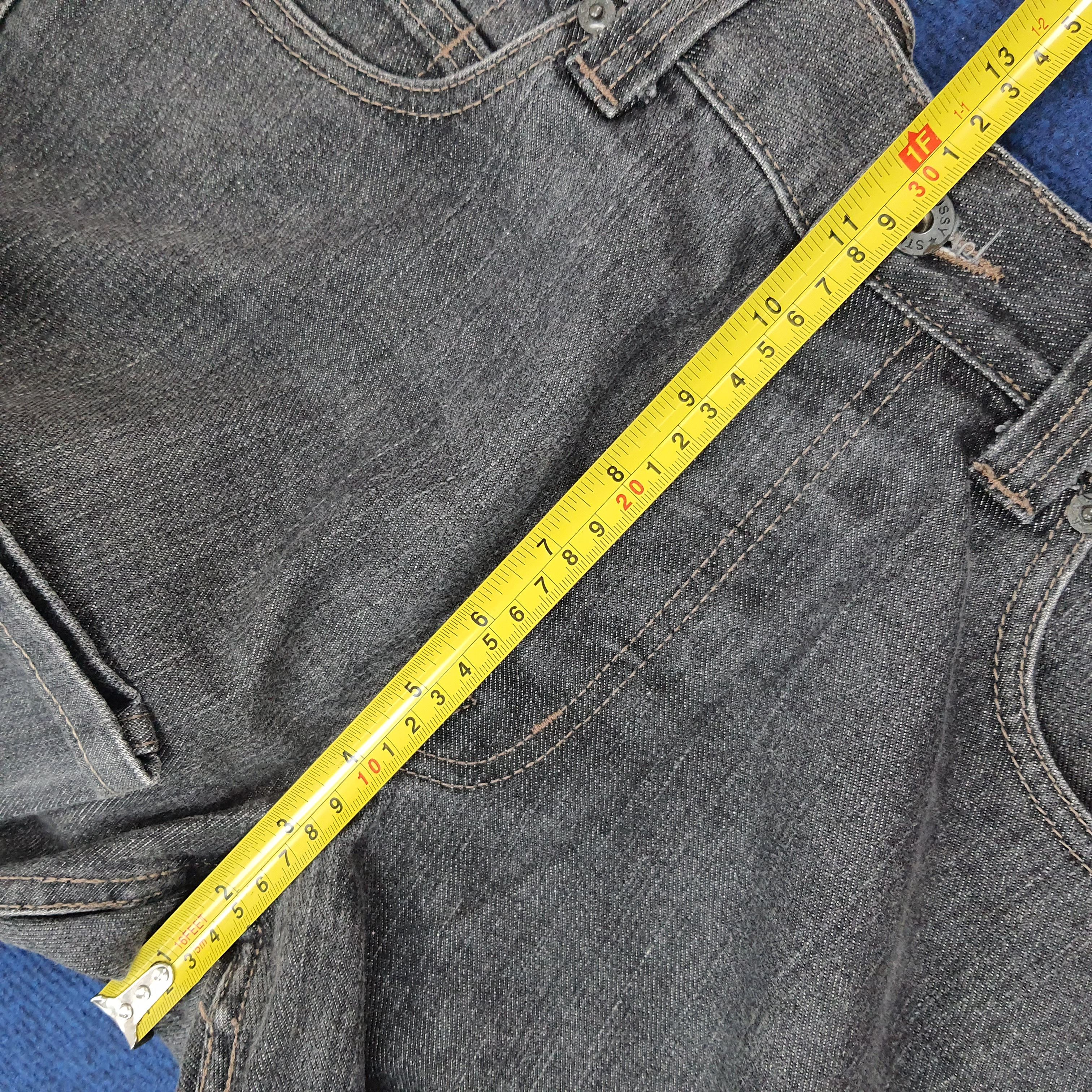 Stussy Vintage Stussy Streetwear Custom Logo Jeans Size US 34 / EU 50 - 12 Thumbnail