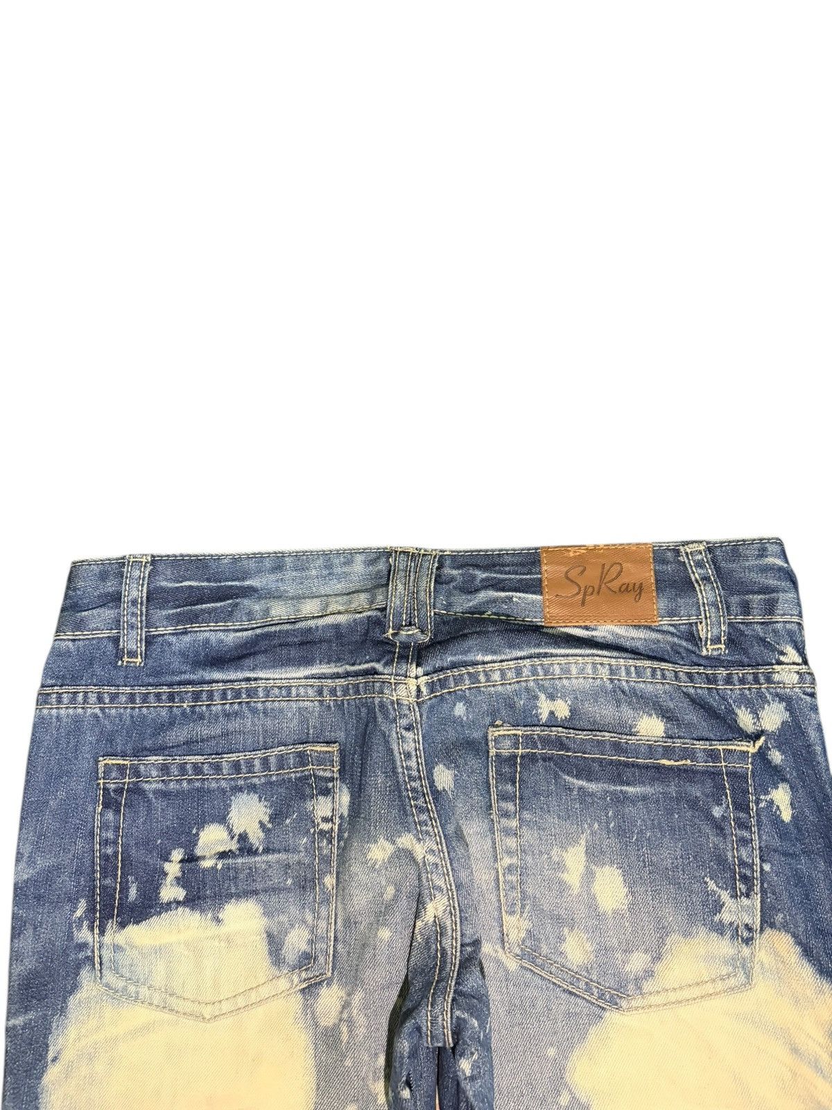 Ksubi Vintage Japanese Brand Bleached Distressed Jeans Size 30" / US 8 / IT 44 - 4 Thumbnail