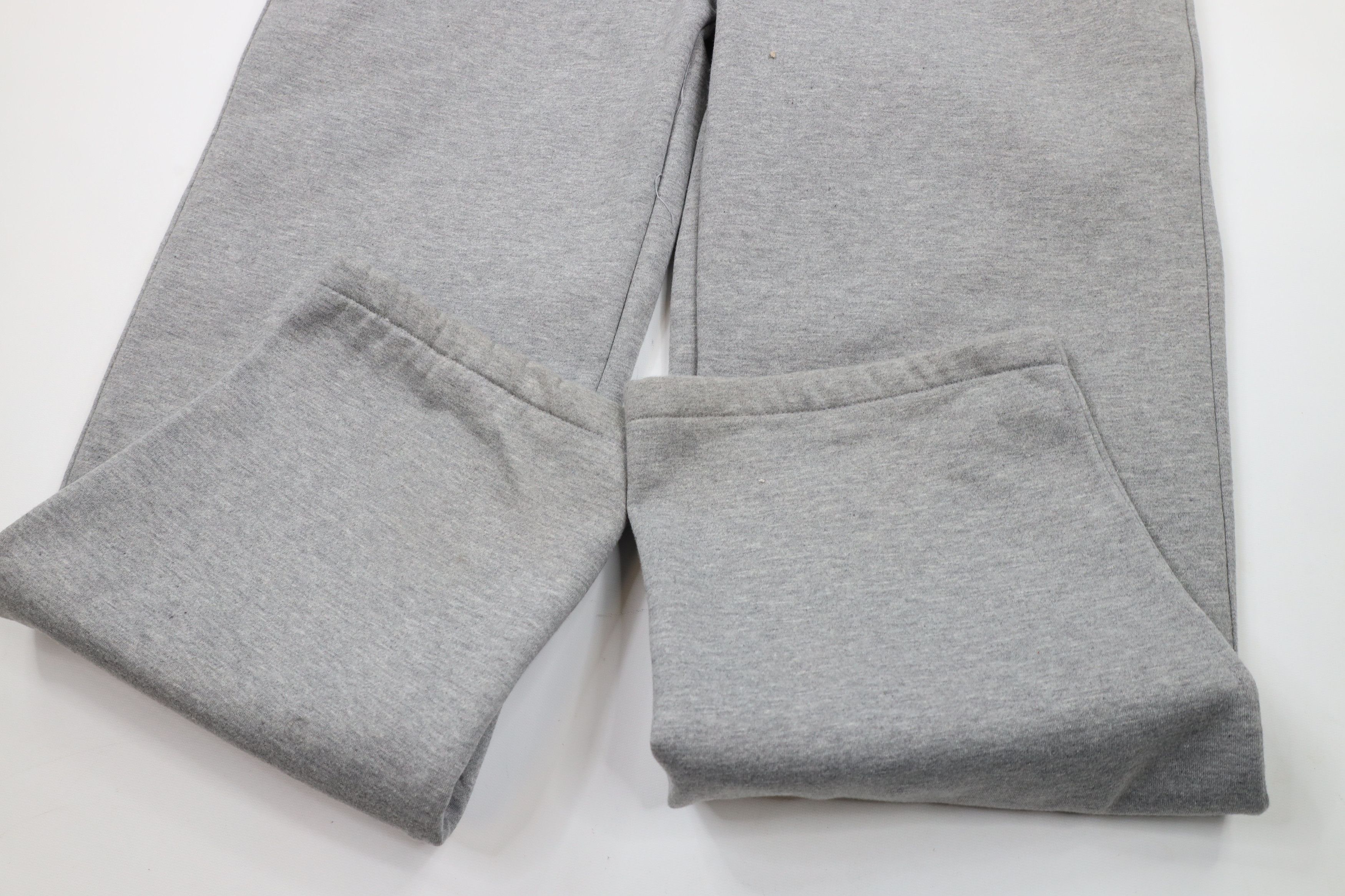 Vintage Vintage 90s Streetwear Heavyweight Wide Leg Sweatpants Gray Size US 40 / EU 56 - 5 Thumbnail