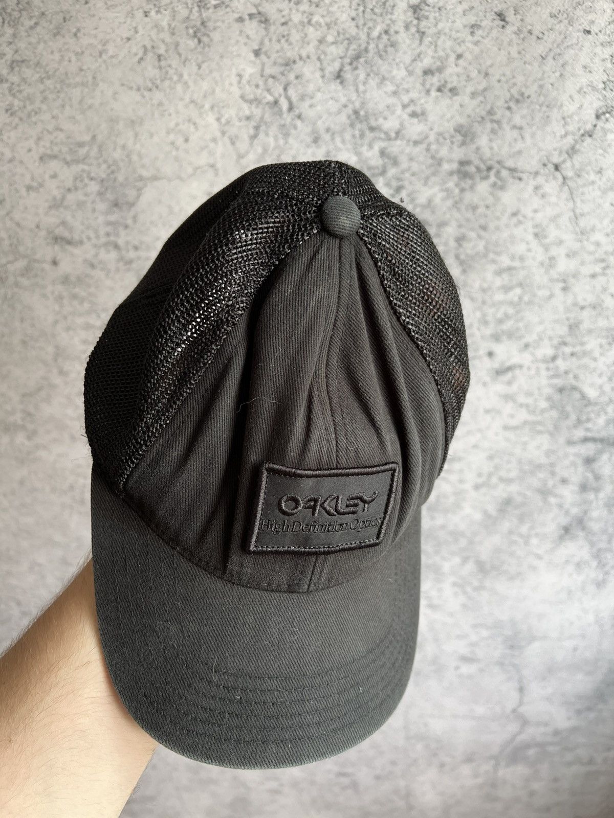 Oakley Oakley Men’s Trucker Cap Faded Hat Y2K Box Logo Size ONE SIZE - 17 Thumbnail