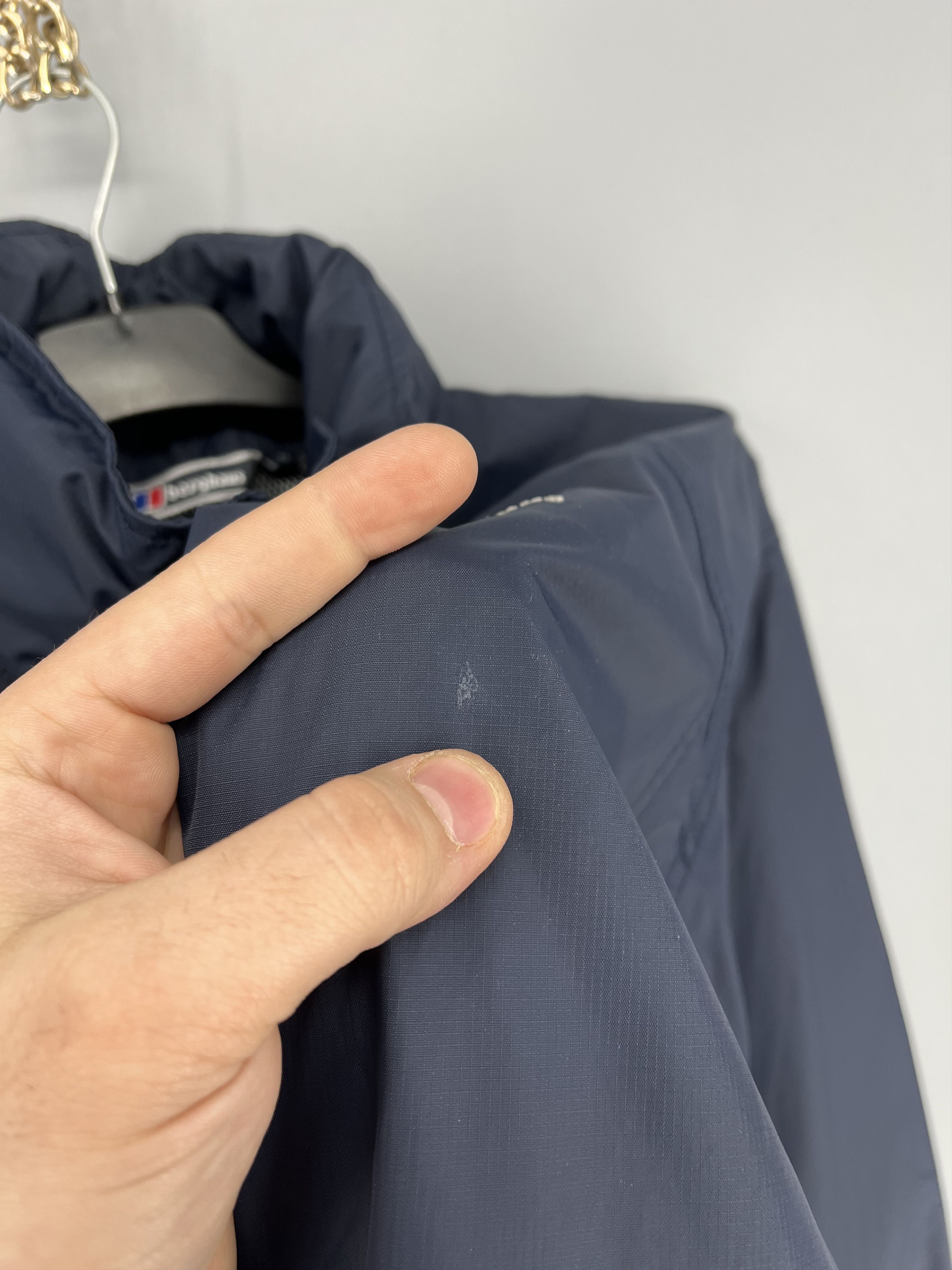 Berghaus Berghaus Aquafoil Waterproof Jacket Coat Blue Mens Size Size L / US 10 / IT 46 - 7 Thumbnail