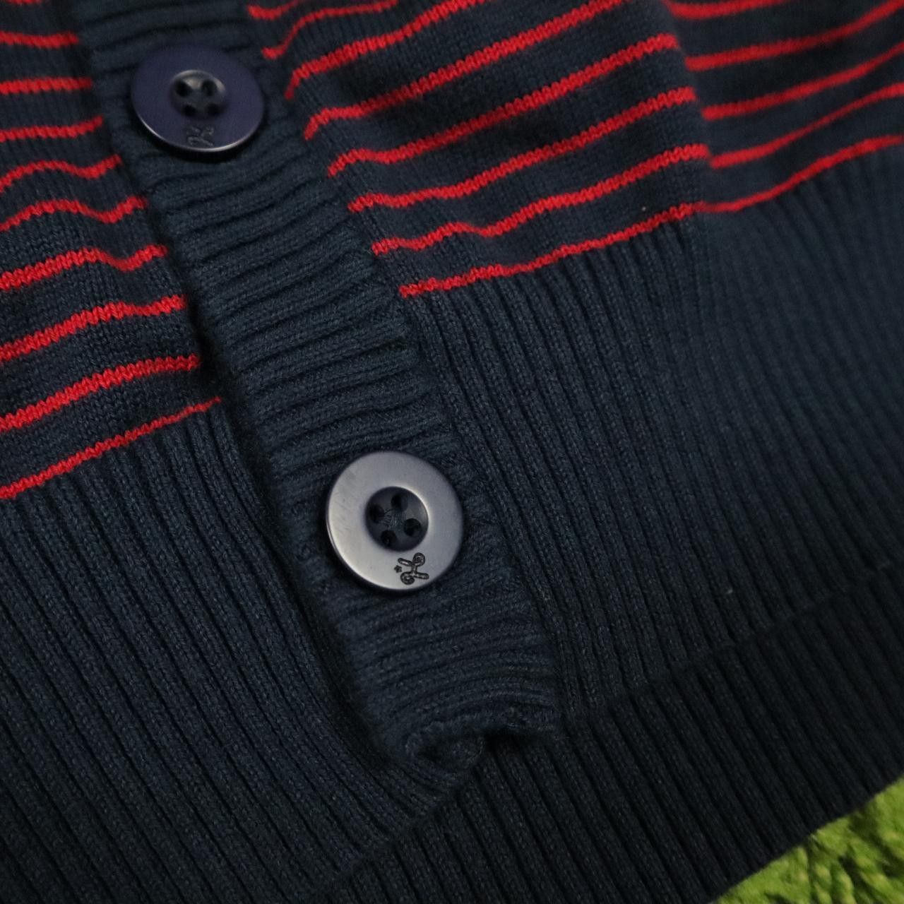 LRG Vintage LRG Striped Scene Cardigan Sweater Size US L / EU 52-54 / 3 - 6 Thumbnail