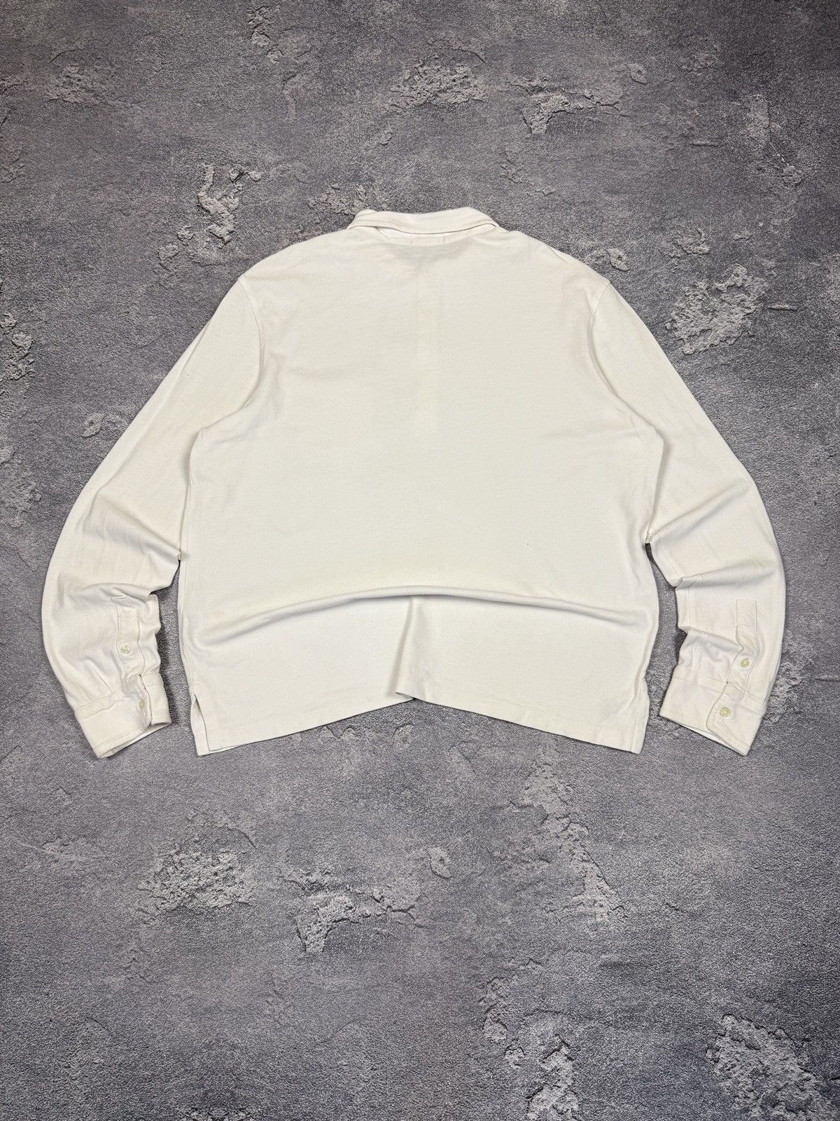 Polo Ralph Lauren × Vintage Vintage Polo Ralph Lauren Rugby Shirt Long Sleeve Size US XL / EU 56 / 4 - 2 Thumbnail