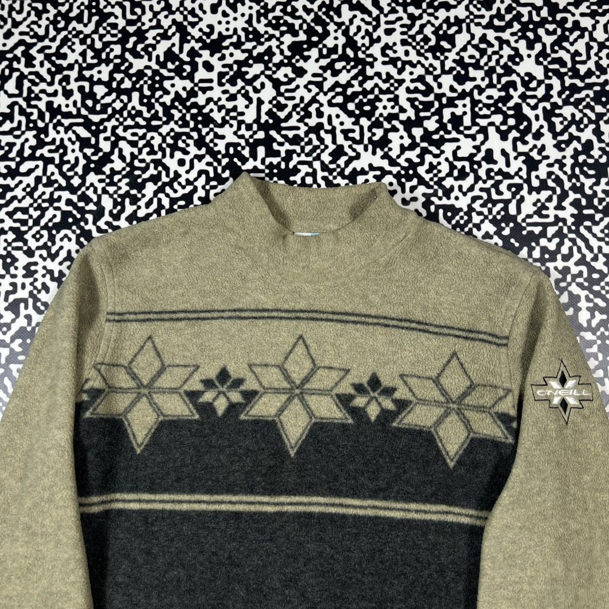 O'Neill Vintage 90s Oneill Retro Fleece Aztec Logo Surf Board Style Size M / US 6-8 / IT 42-44 - 7 Thumbnail
