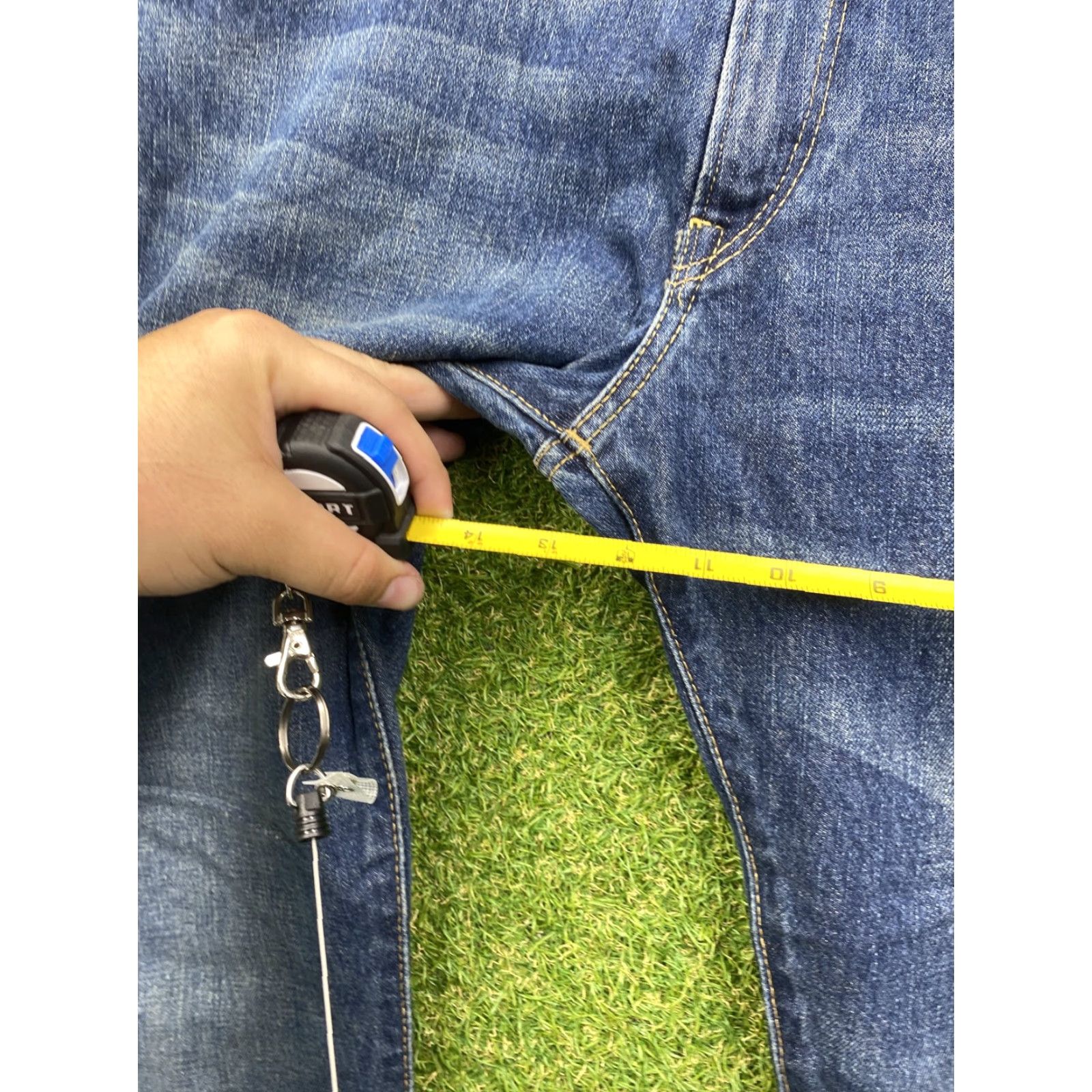 Polo Ralph Lauren VINTAGE Polo Ralph Lauren Jeans Mens 36x32 Blue Denim Straight Fit Classic RL Size US M / EU 48-50 / 2 - 3 Thumbnail