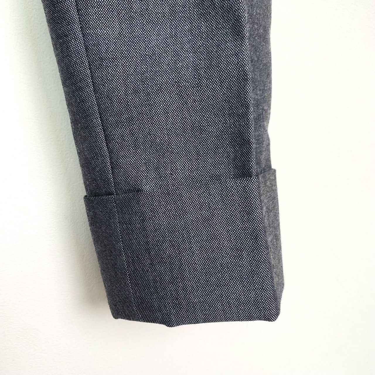 Thom Browne Thom Browne Wool Cuffed Straight-Leg Trousers Size US 38 / EU 54 - 4 Thumbnail