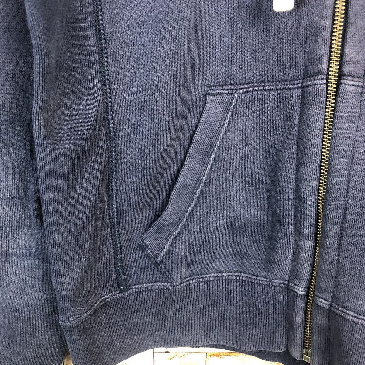 Ralph Lauren RL Ralph Lauren faded Blue vintage sweater Hoddie #A471 Size S / US 4 / IT 40 - 10 Thumbnail