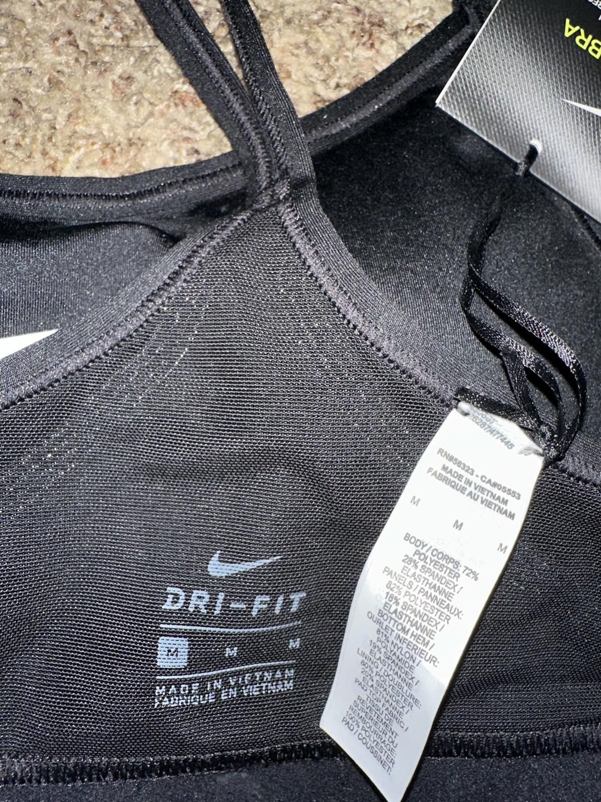 Nike Nike Women’s Dri-FIT Indy Light-Support Padded U-Neck Sports Bra Size ONE SIZE - 4 Thumbnail