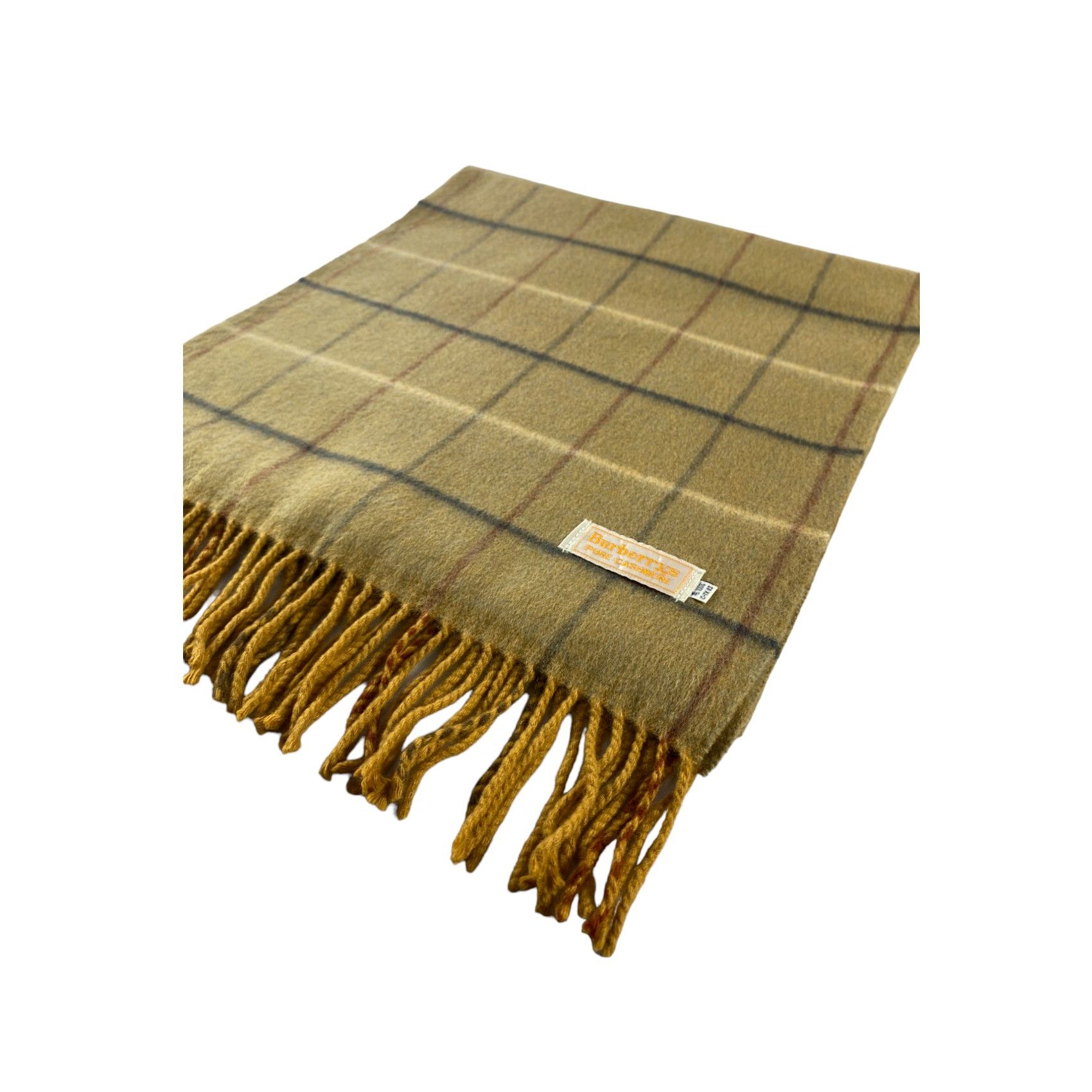 Burberry × Vintage Burberry Scarf / Muffler / Neckwear - WW1465 Size ONE SIZE - 3 Thumbnail