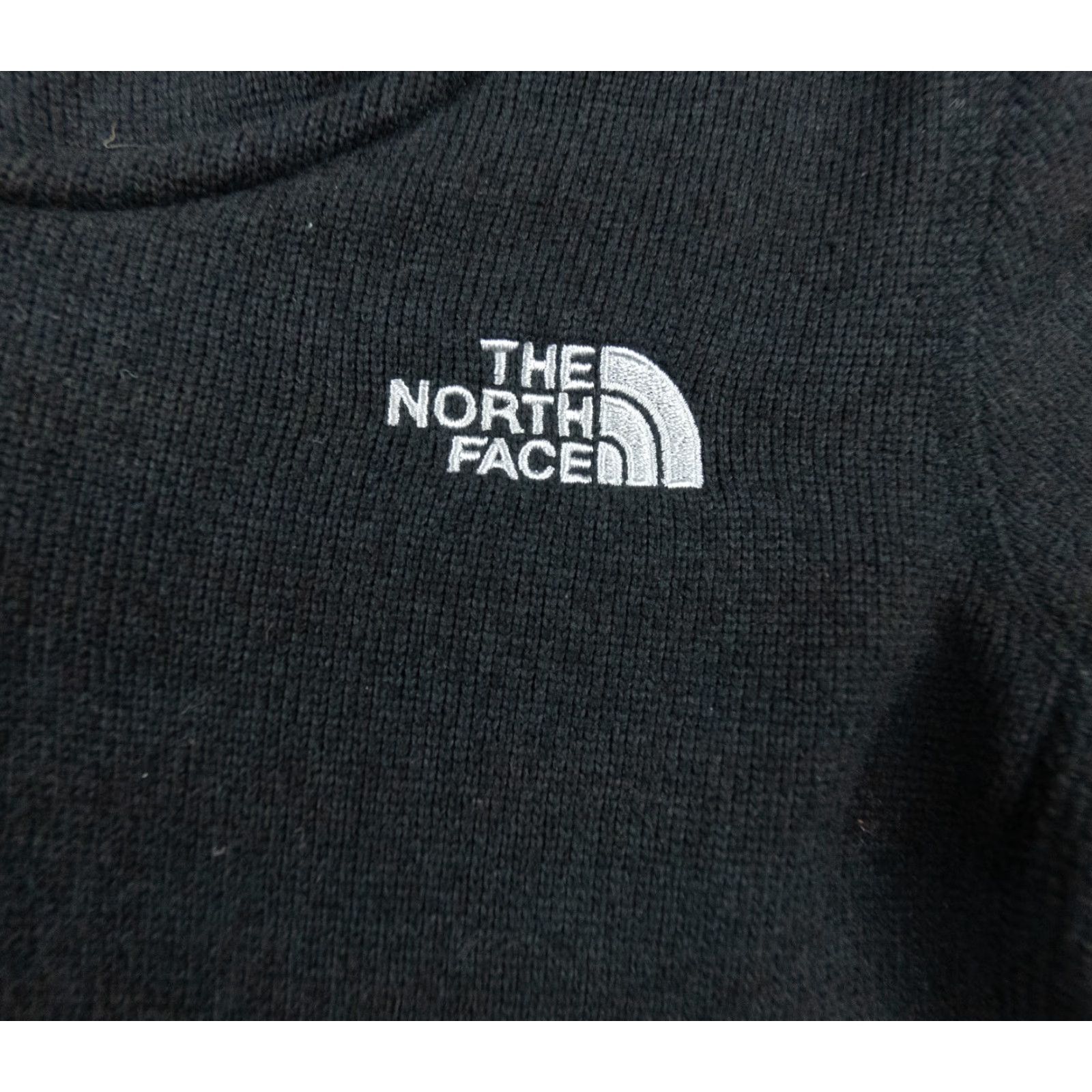 The North Face The North Face Women’s Canyon Flats Fleece Jacket Small Black Casual Outdoor Mid-Length Zip Full Zip Embroidered Logo fittings: None Size S / US 4 / IT 40 - 3 Thumbnail