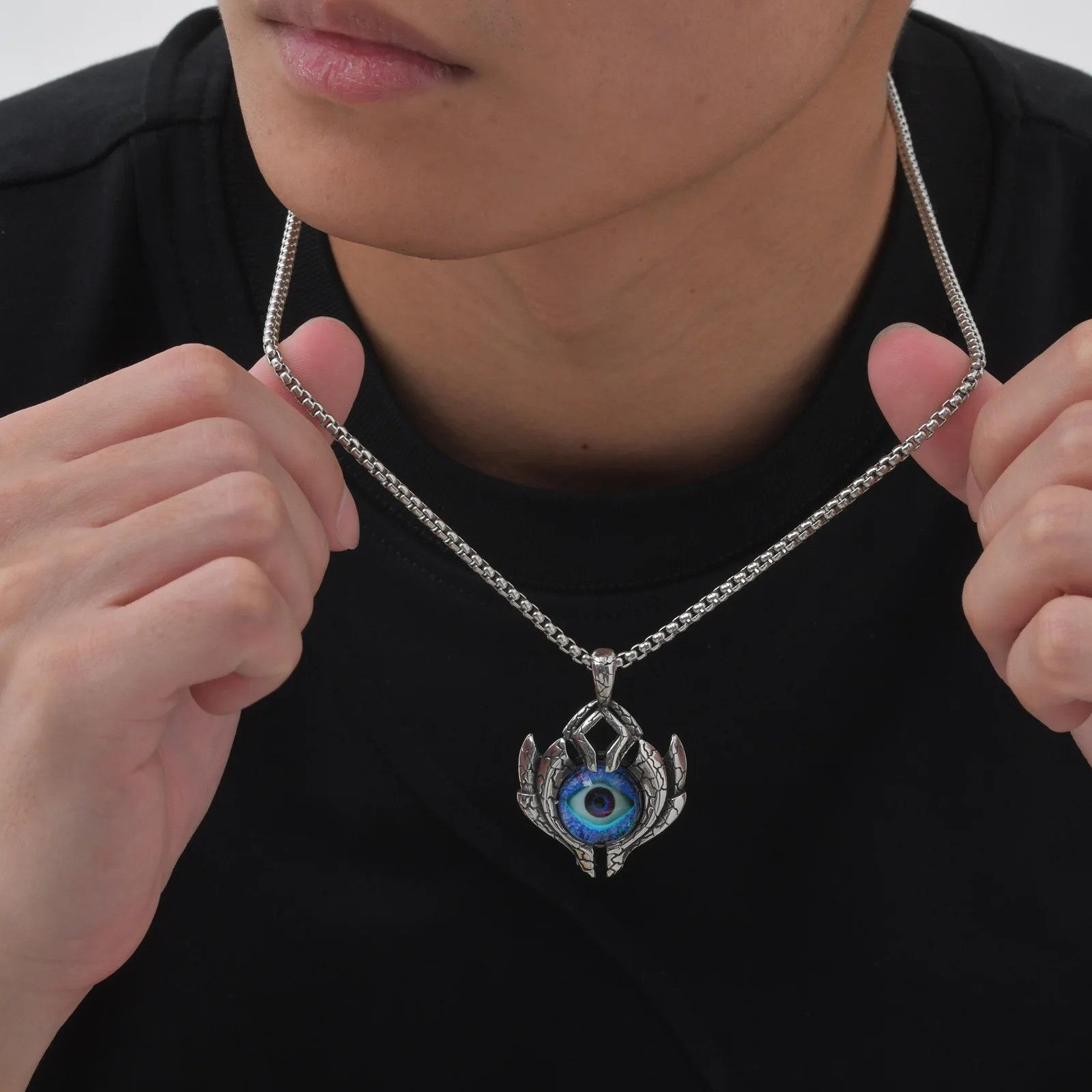 Jewelry Eye Pendant Necklace Size ONE SIZE - 3 Thumbnail