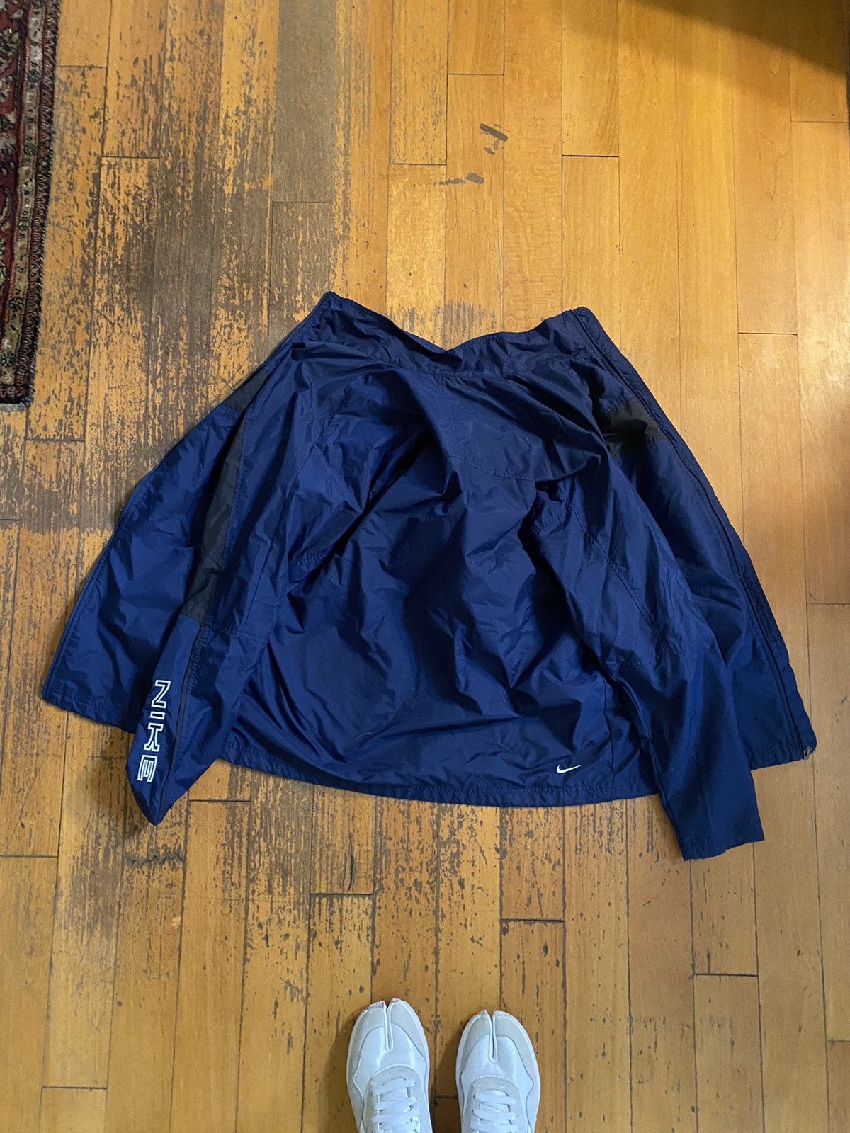 Designer × Nike nike navy windbreaker track jacket Size US M / EU 48-50 / 2 - 8 Thumbnail
