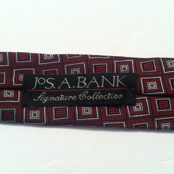 Jos. A. Bank JOS.A.BANK SIGNATURE COLLECTION MENS NEW SILK TIE W: 3 3/4" Size ONE SIZE - 5 Thumbnail