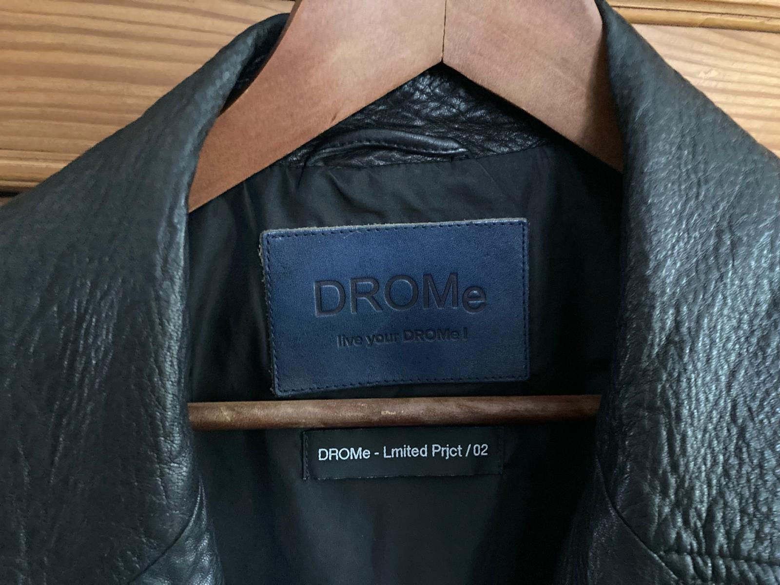 Drome DROME Leather Jacket Limited Edition L M Size US L / EU 52-54 / 3 - 11 Thumbnail