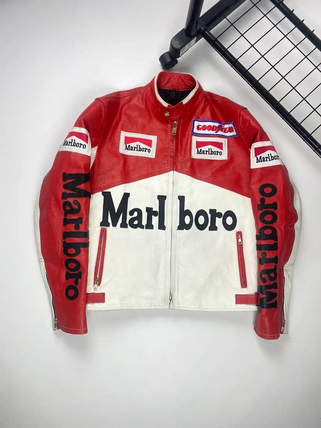 Marlboro Marlboro Racing Leather Jacket | Grailed