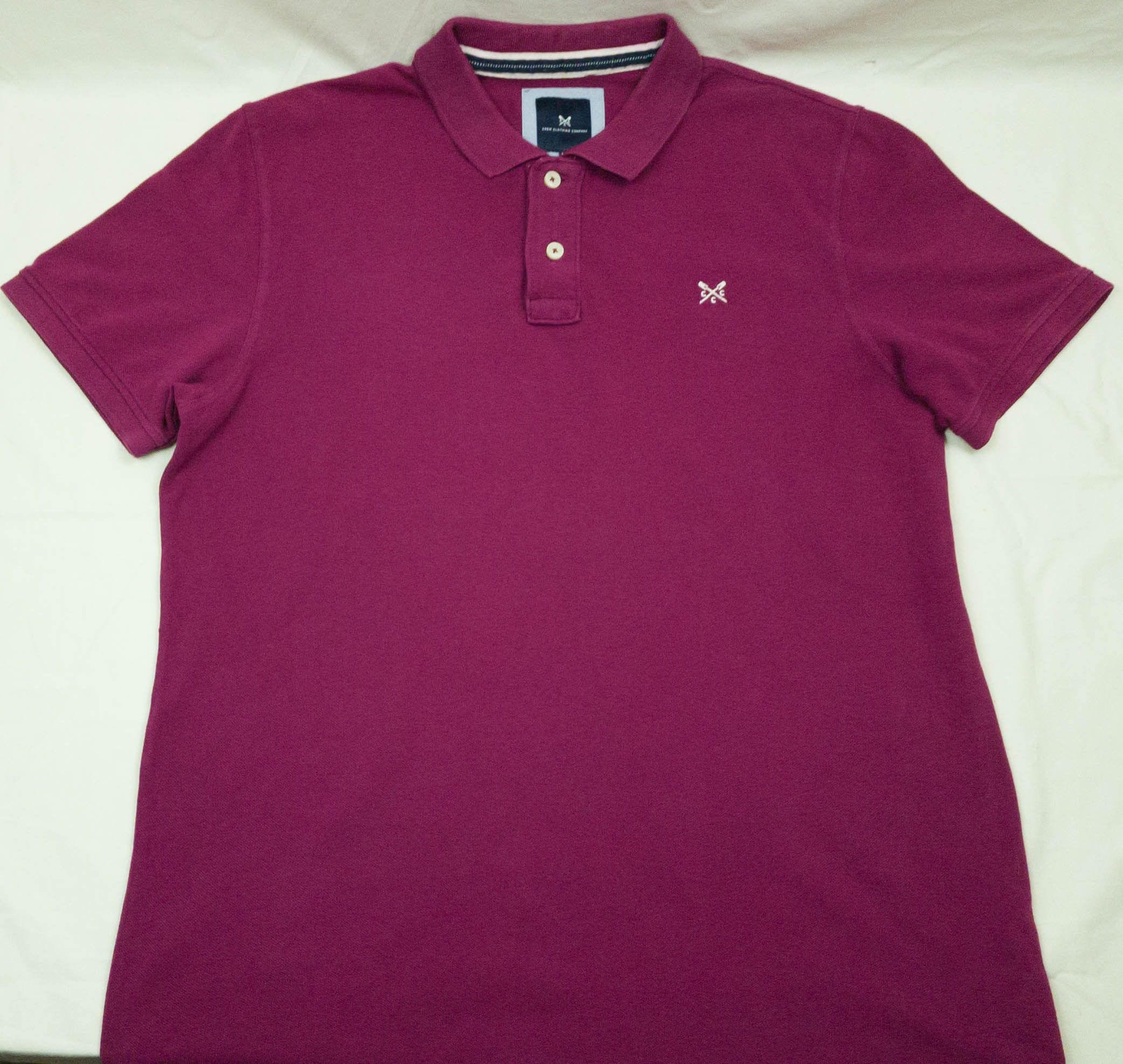 Other Crew Clothing mens polo top cotton size XL vgc Size US XL / EU 56 / 4 - 3 Thumbnail