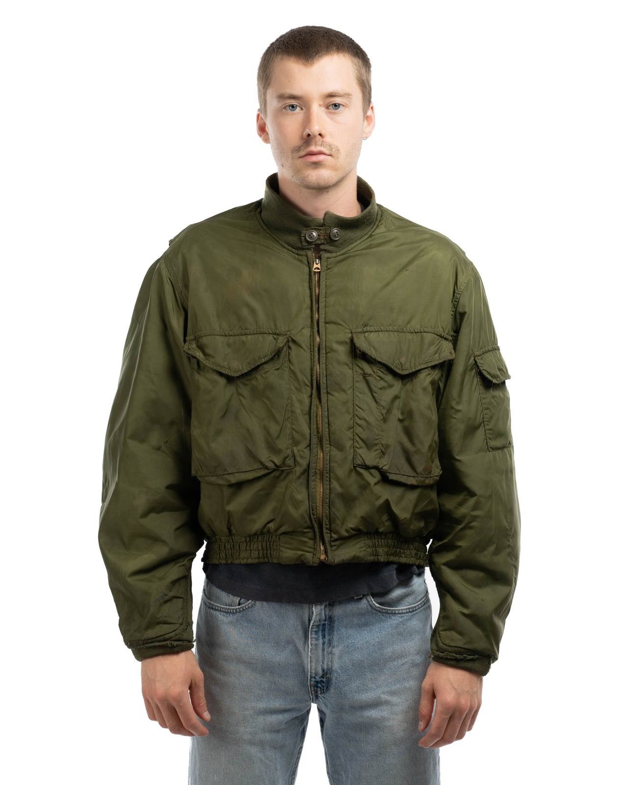 Vintage Vintage Military 60's WEP Flight Bomber Jacket Size US L / EU 52-54 / 3 - 6 Thumbnail