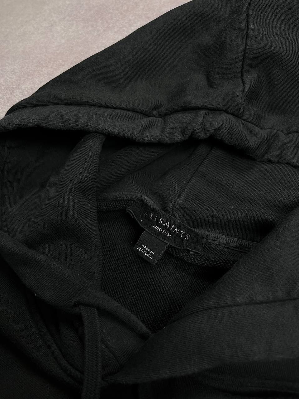 Allsaints Allsaints Big Logo Boxy Heavy Cotton Hoodie Y2K M Size US M / EU 48-50 / 2 - 4 Thumbnail