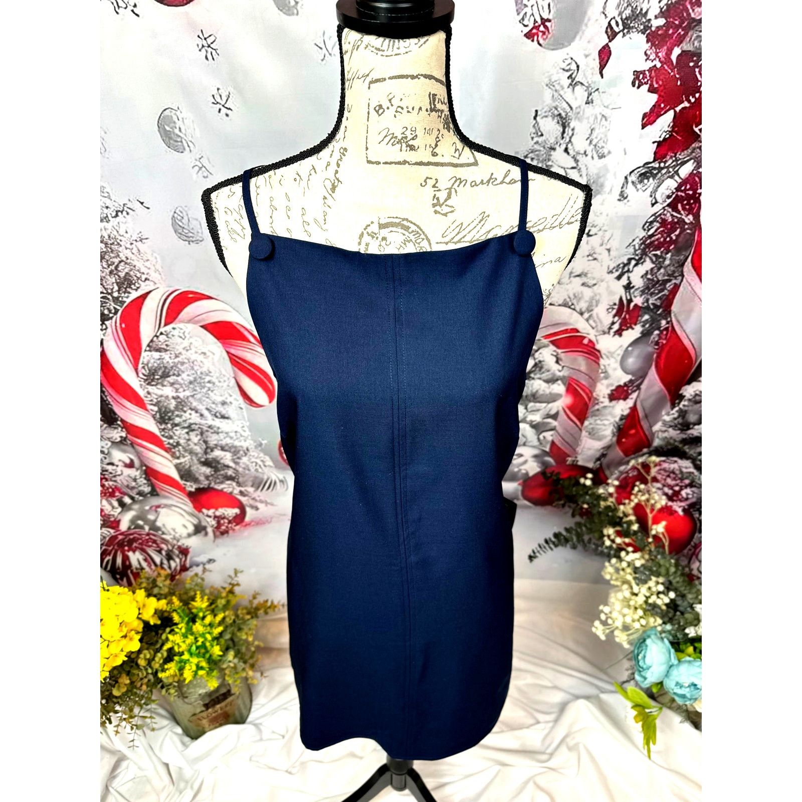 Other Lulu's Chic Ease Sleeveless Apron Mini Dress Navy Blue XL Size XL / US 12-14 / IT 48-50 - 11 Thumbnail