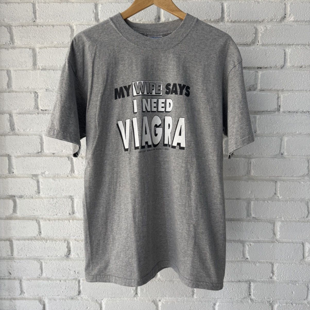 Vintage Viagra Tee Size US L / EU 52-54 / 3 - 2 Thumbnail