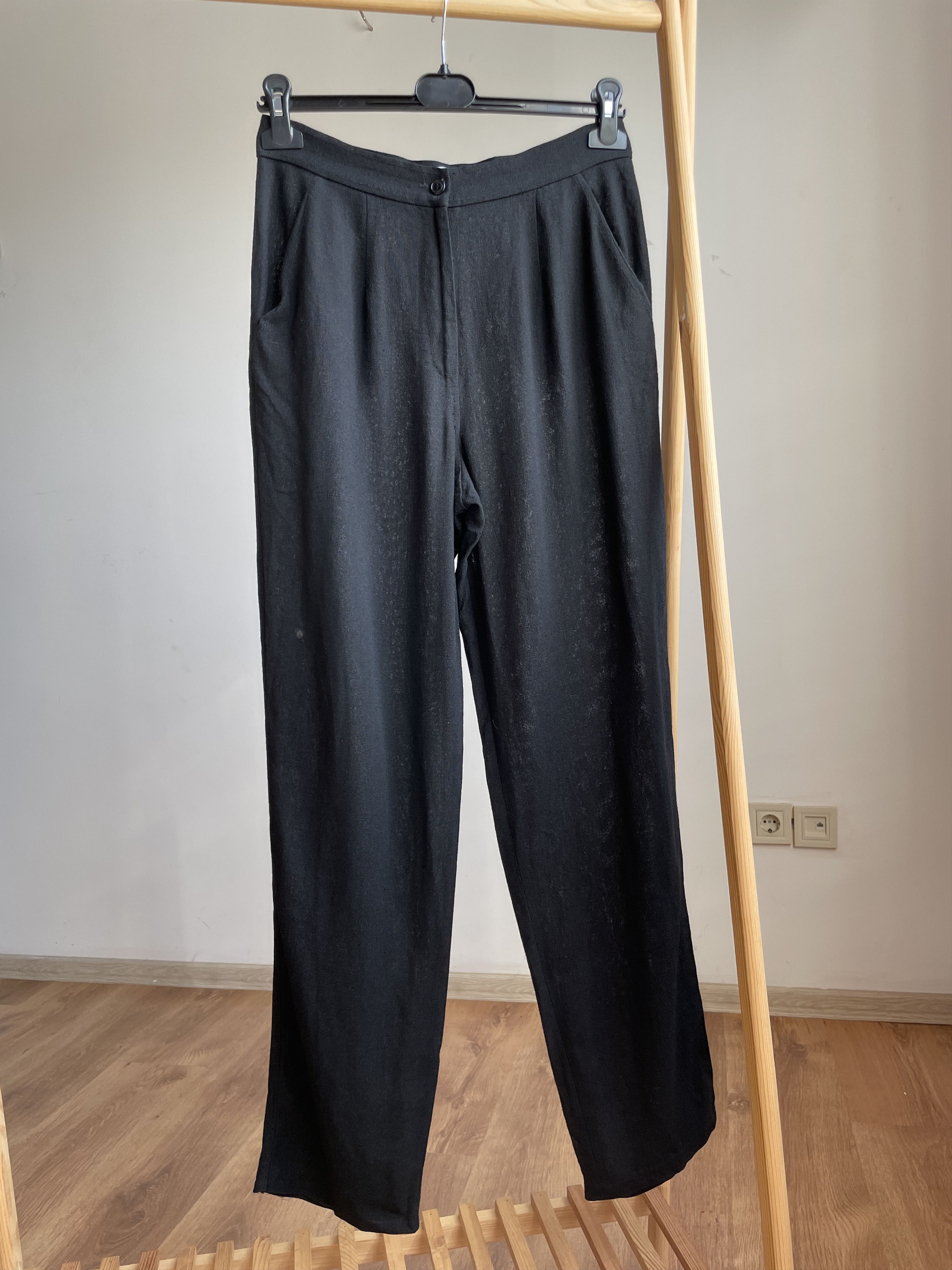 パンツ Max Mara Dede Carrot' Black Cotton Pants Max Mara Dede Carrot' Black Cotton Pants Straight | THE LIST