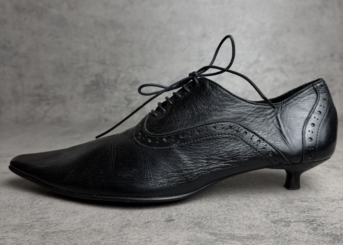 Comme des Garcons CDG - S/S23 - POINTED KITTEN HEEL OXFORD Size US 7.5 / IT 37.5 - 4 Thumbnail
