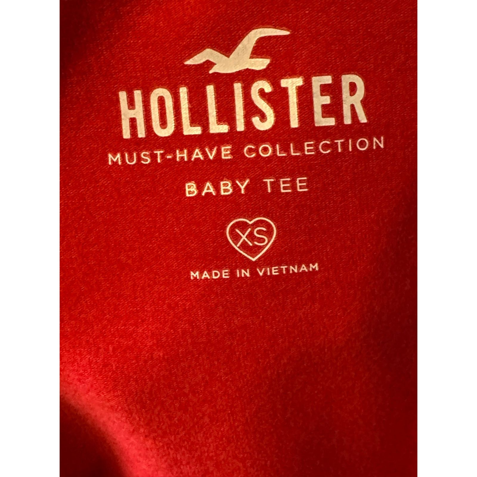 Hollister Hollister red short sleeves wrap top size XS Size XS / US 0-2 / IT 36-38 - 3 Thumbnail