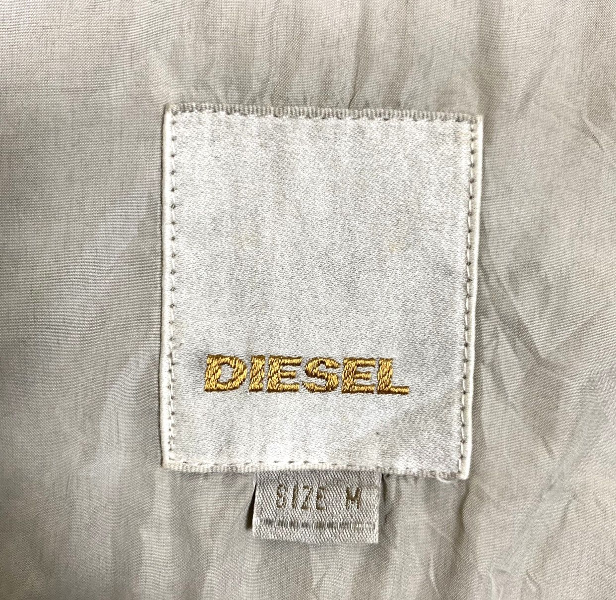 Diesel × Vintage Vintage 90s Diesel Industrial Parka Jacket Size M Size US M / EU 48-50 / 2 - 11 Thumbnail