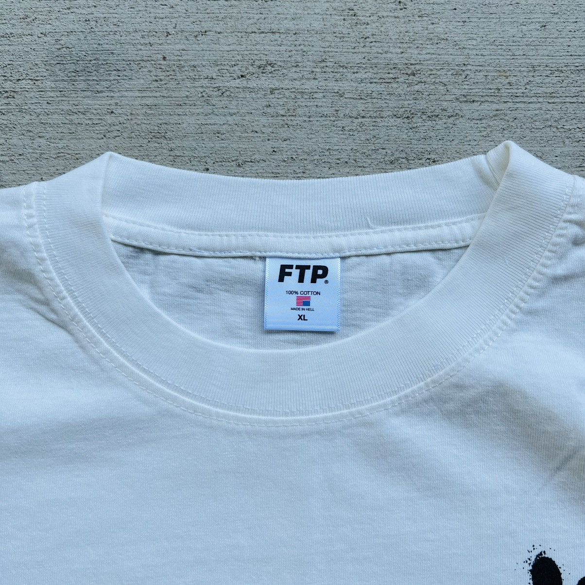 Famous Stars And Straps × Fuck The Population Off White FTP + Slawn Boris White size XL T-shirt Size US XL / EU 56 / 4 - 3 Thumbnail
