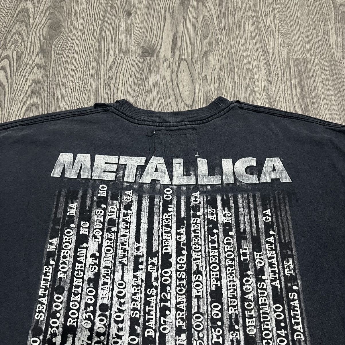 Band Tees Metallica 1999 Tour with Fans ALETHEIA COLLECTIVE Size US XL / EU 56 / 4 - 6 Thumbnail