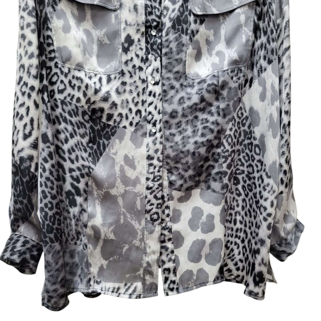 Other Chaus Women’s Long-Sleeves See-through Blouse Top Size XXL Size XL / US 12-14 / IT 48-50 - 3 Thumbnail