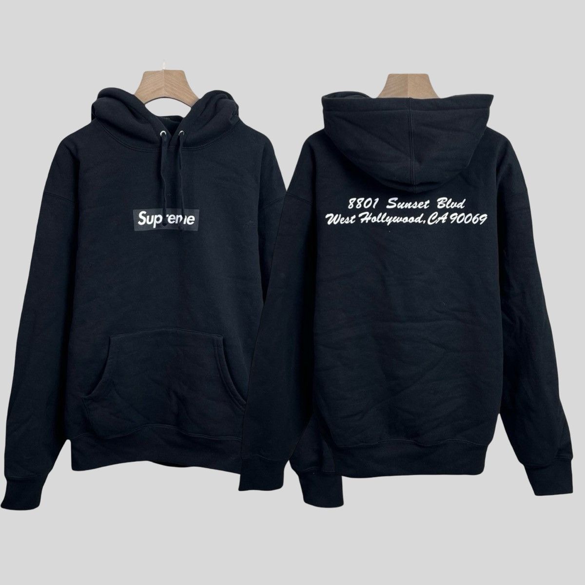 Supreme SUPREME West Hollywood Box Logo Hooded Sweatshirt Size US M / EU 48-50 / 2 - 1 Thumbnail