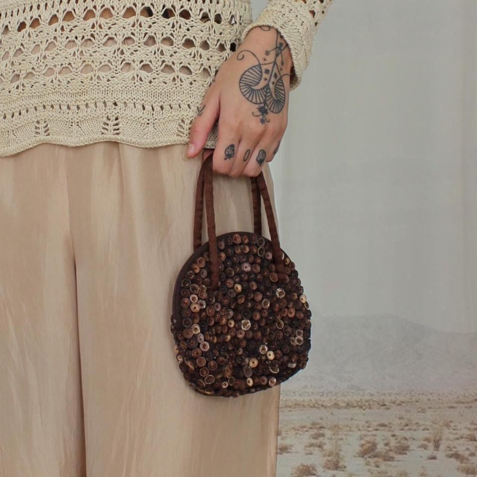 Vintage 🪵WOOD MICROBAG🪵 Size ONE SIZE - 3 Thumbnail