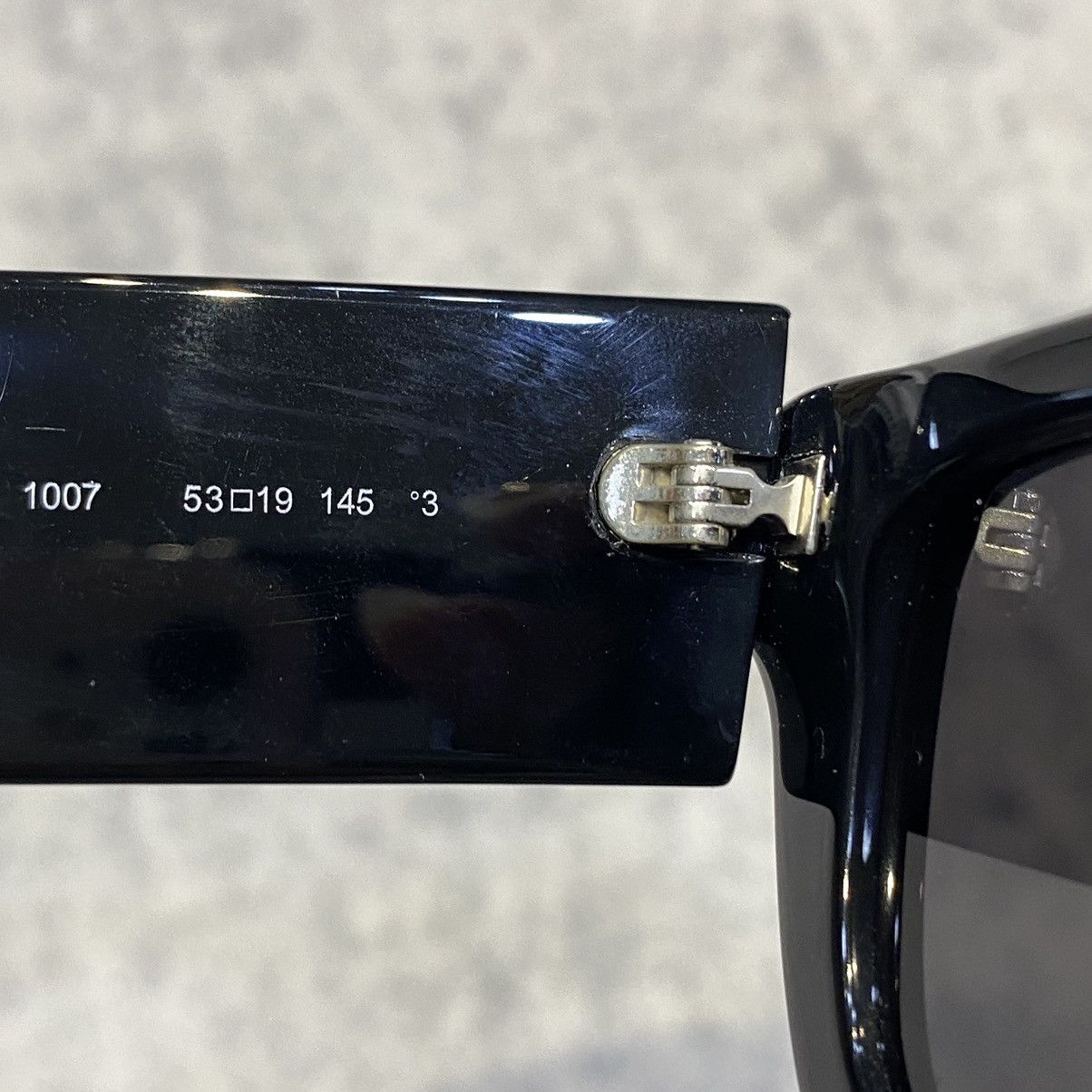 Palm Angels PALM ANGELS PERI002C99PLA001 1007 Sunglasses BLACK Size ONE SIZE - 9 Thumbnail