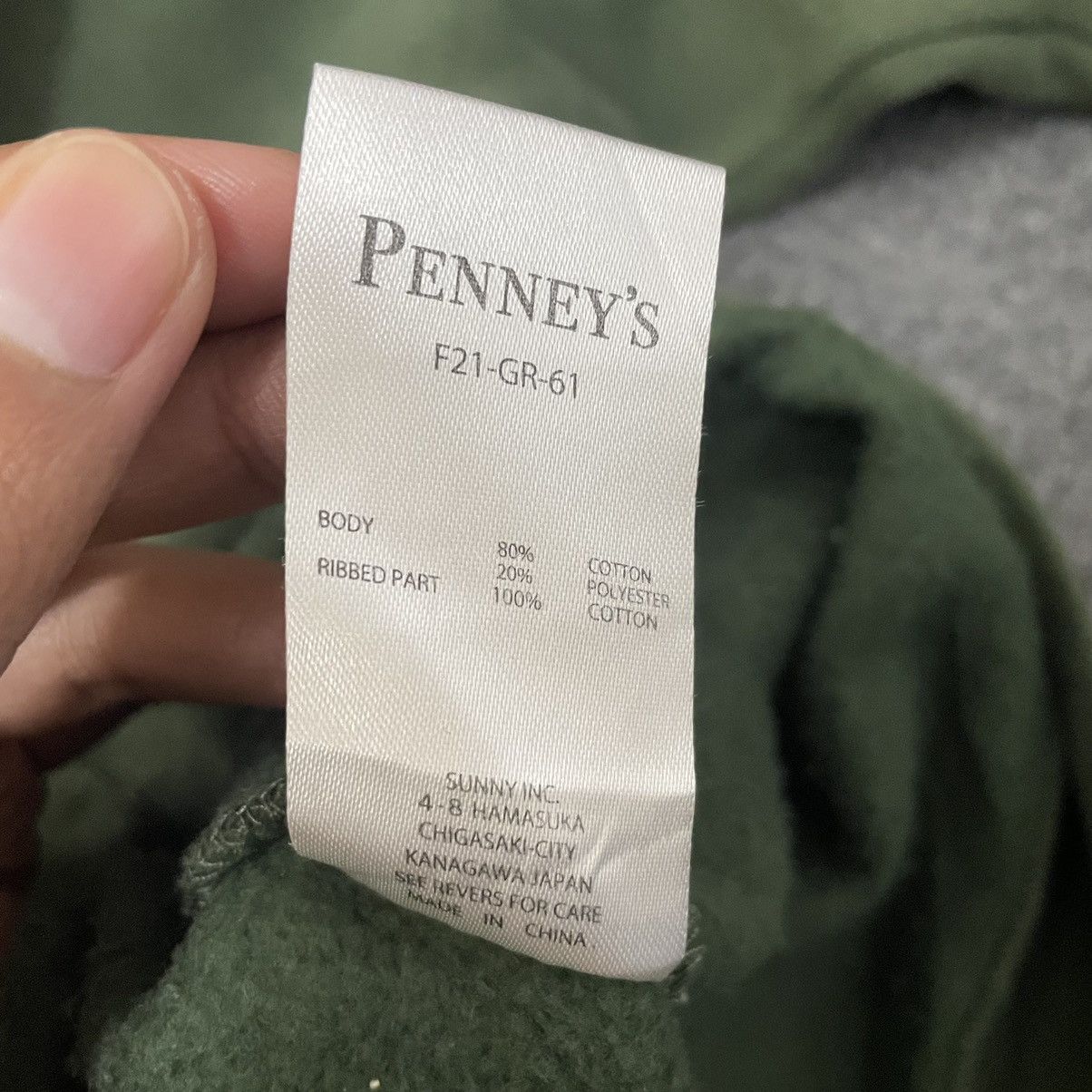 Japanese Brand Property of CJ Penneys Crewneck Japanese Streetwear Brand Size US XL / EU 56 / 4 - 4 Thumbnail